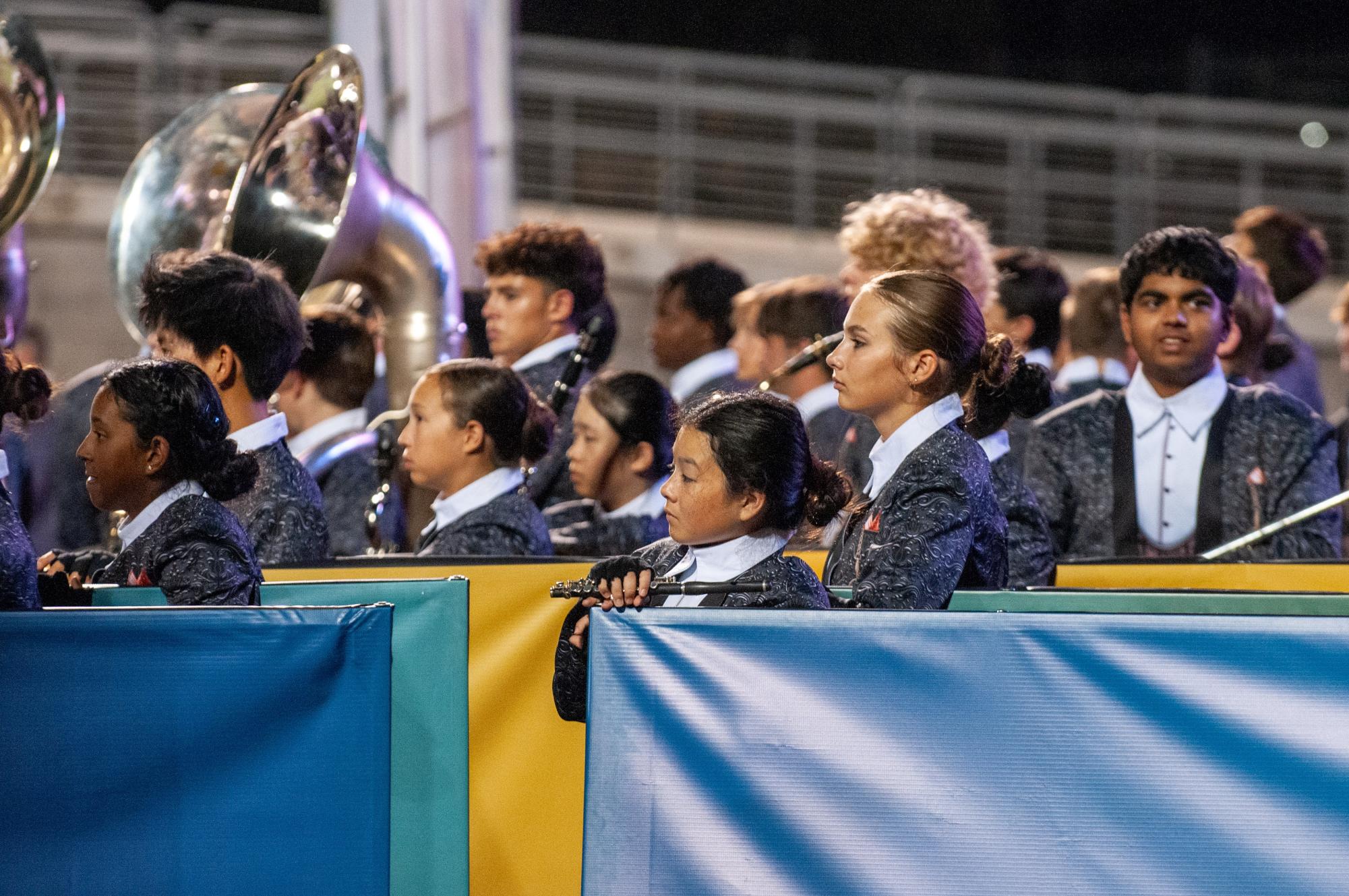 Band Pushes Through Intense Competition at Texas Marching Classic