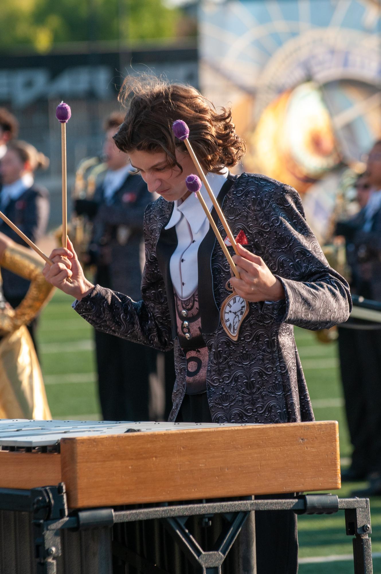 Band Pushes Through Intense Competition at Texas Marching Classic