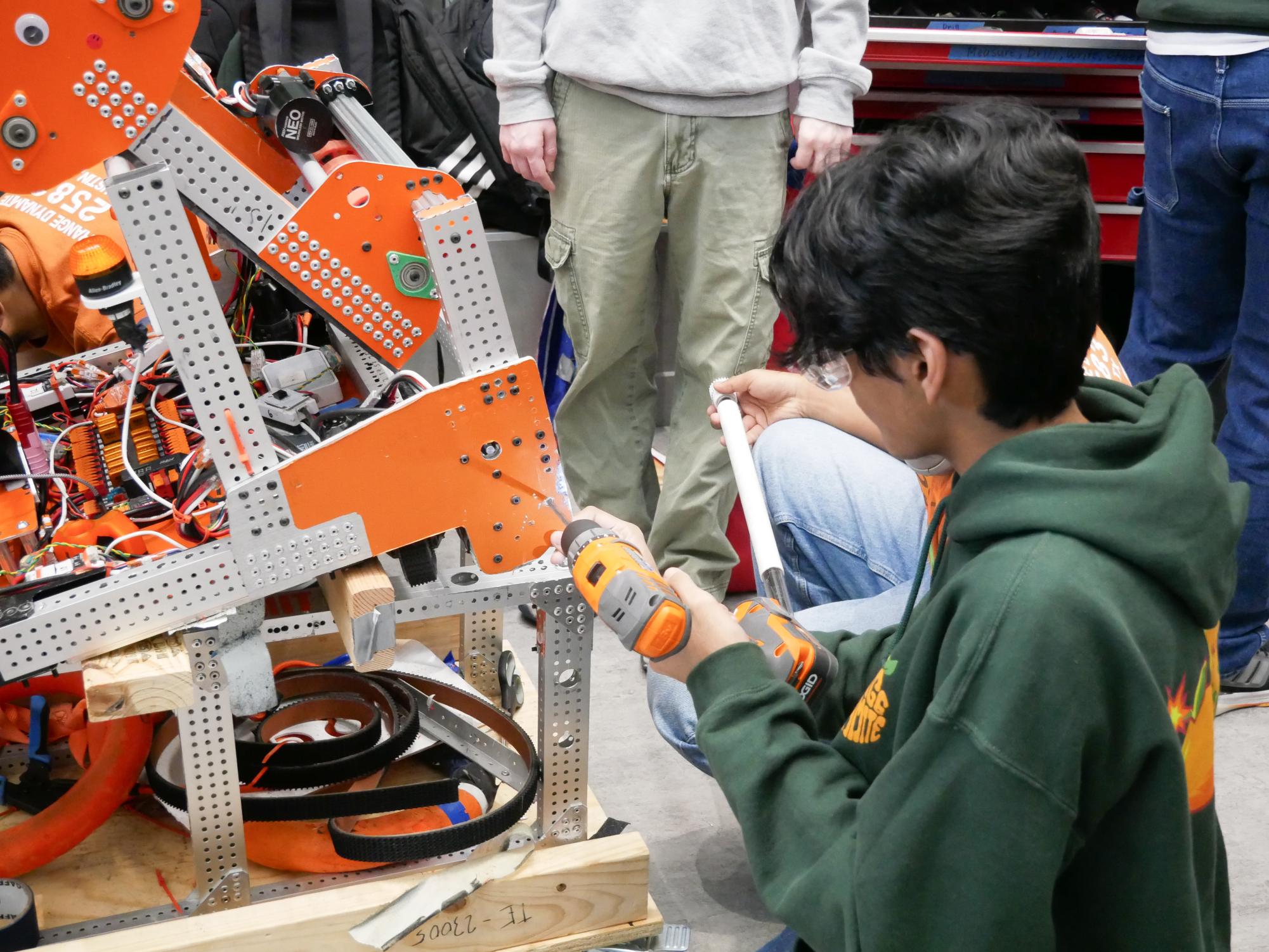 Robotics FRC Team Orange Dynamite Crowned Champions at NTX Tournament of Robots