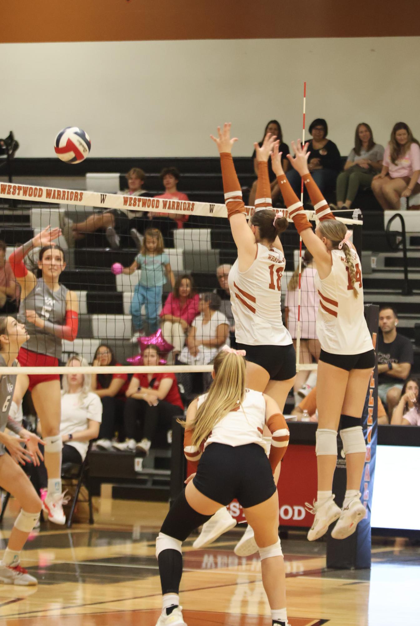 Varsity Volleyball Falls to Vista Ridge 3-1