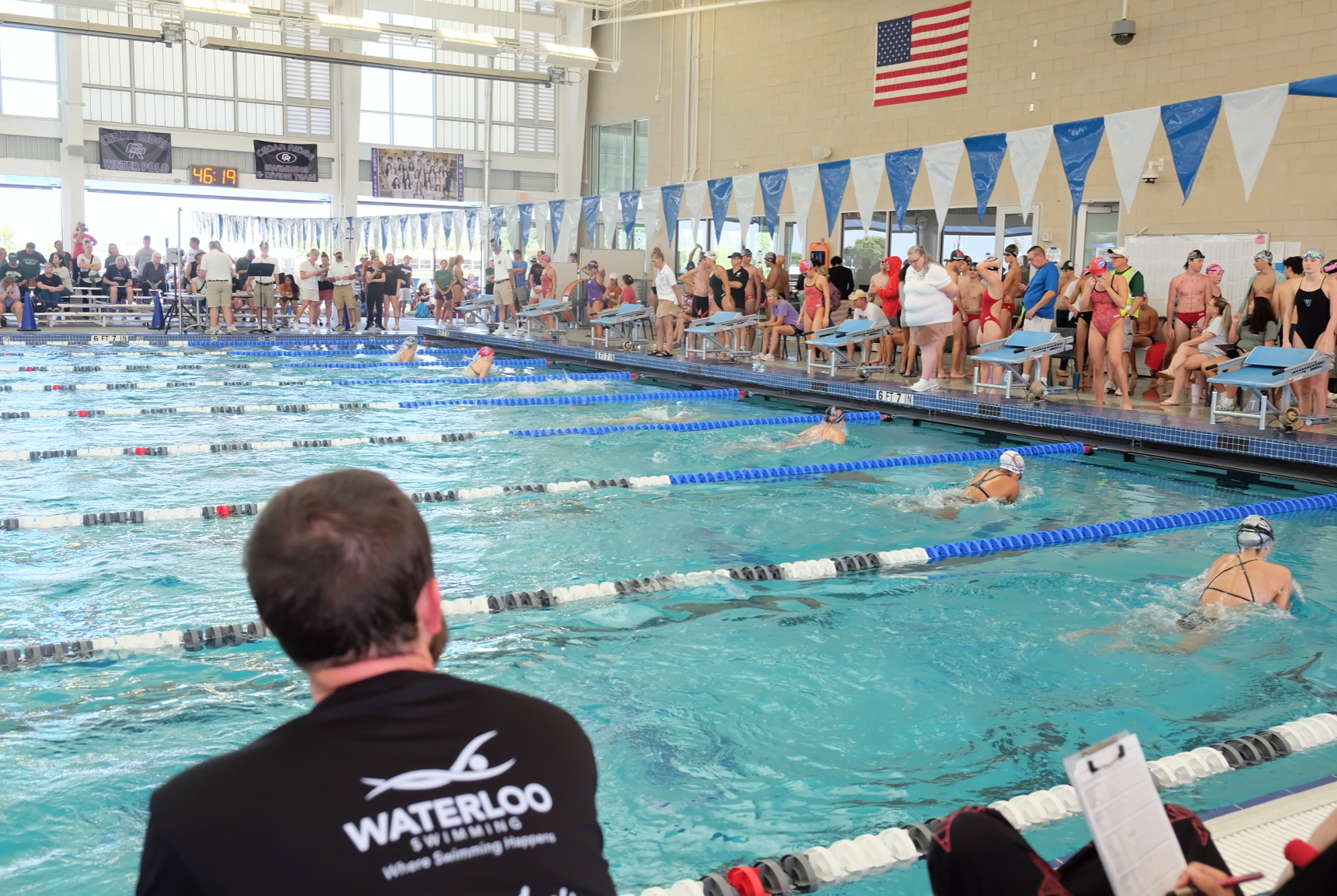 Swim and Dive Races to Victory in MavWood Invitational