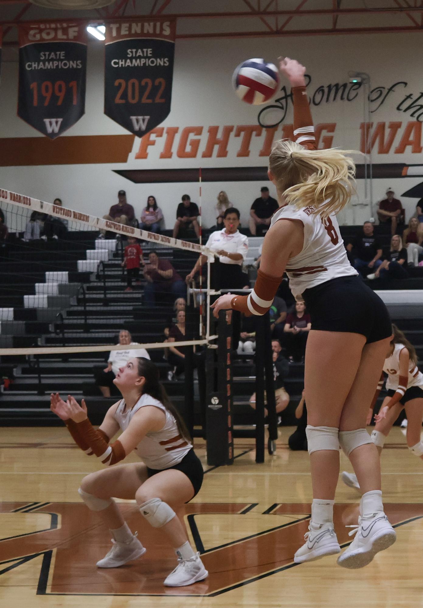 Varsity Volleyball Brings Home Loss to Round Rock