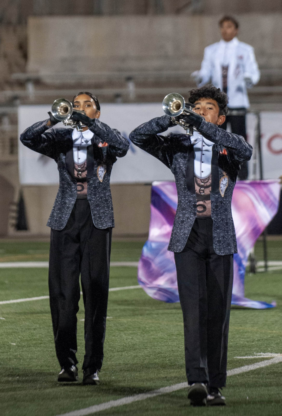 Band Pushes Through Intense Competition at Texas Marching Classic