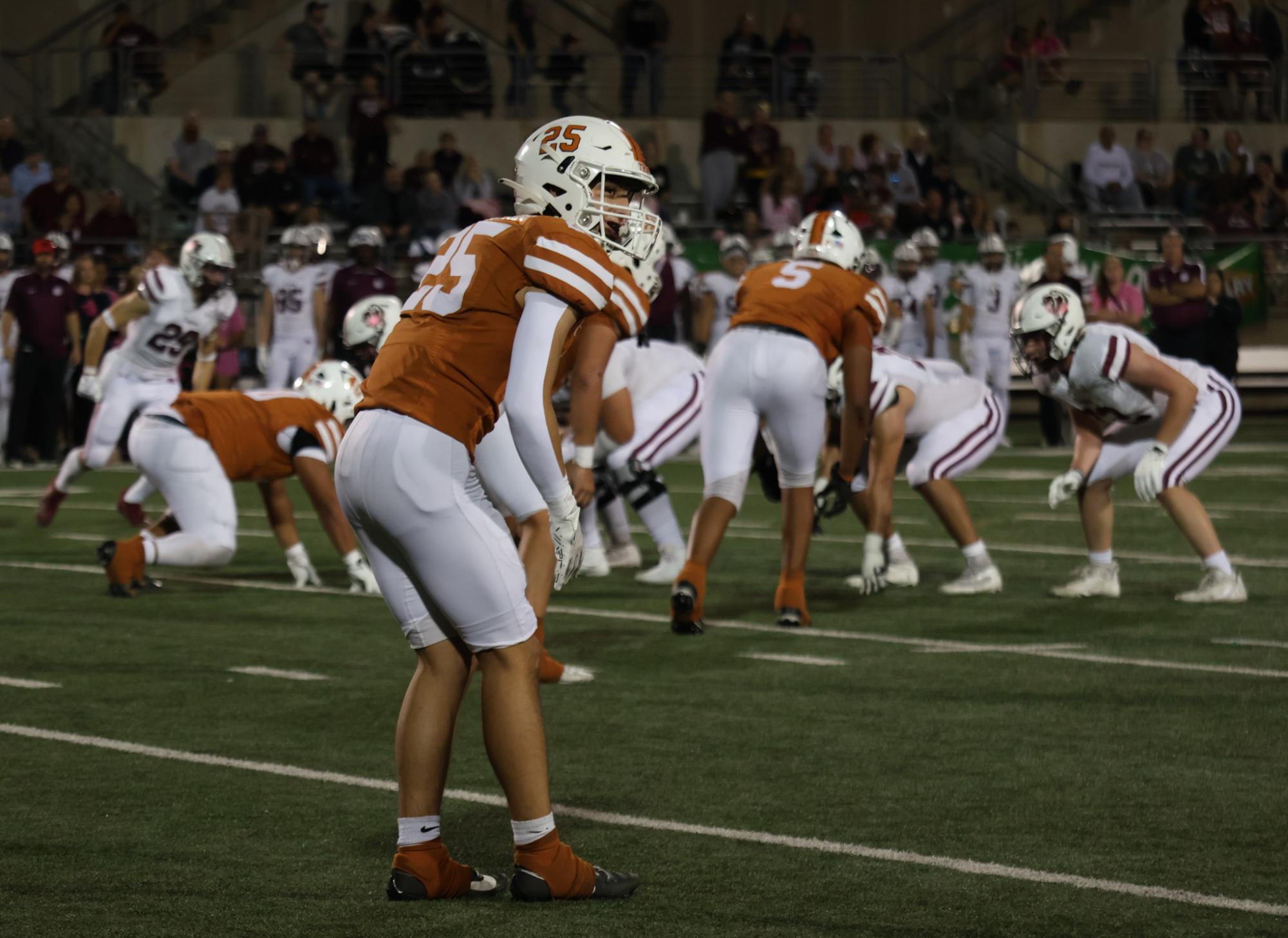 Round Rock Dragons Knock Seven Bells out of Varsity Football at Homecoming Game