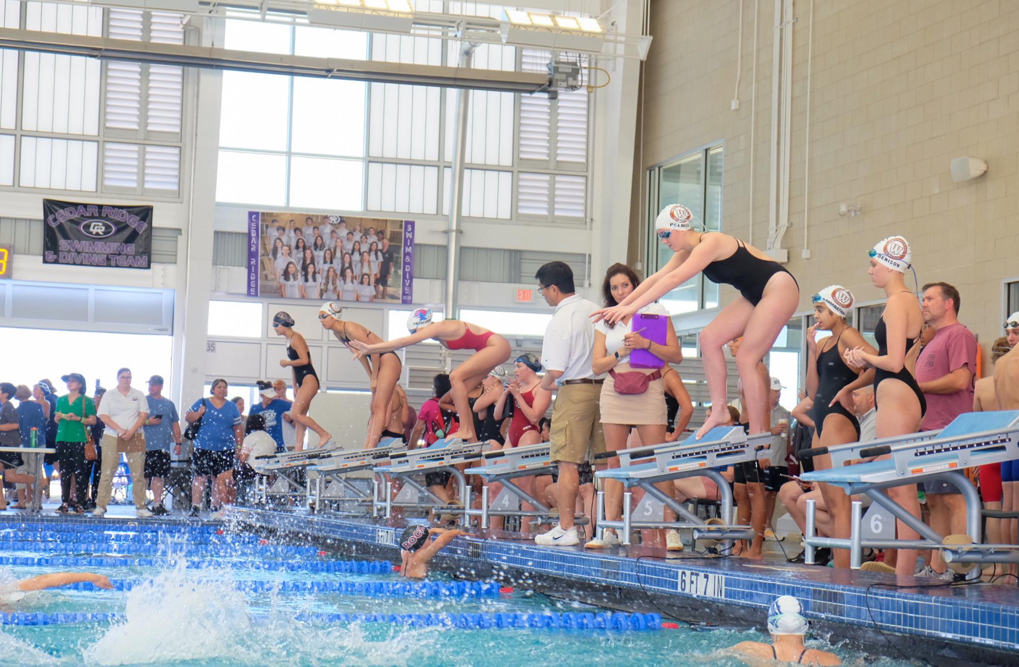 Chasing the Podium: Swim and Dive Takes Second at Round Rock Invite