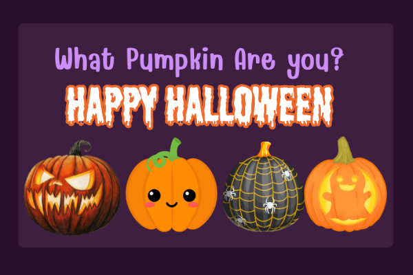 Happy Halloween! Do you think we can guess what pumpkin you have on your porch?