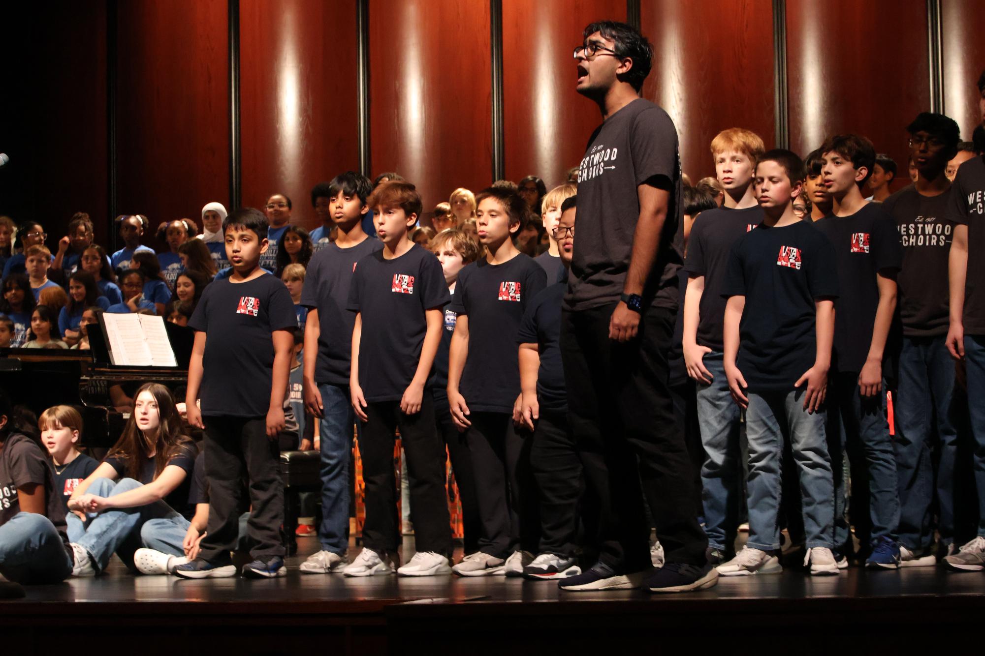 RRISD Choirs Rise Up to Occasion at Vertical Concert