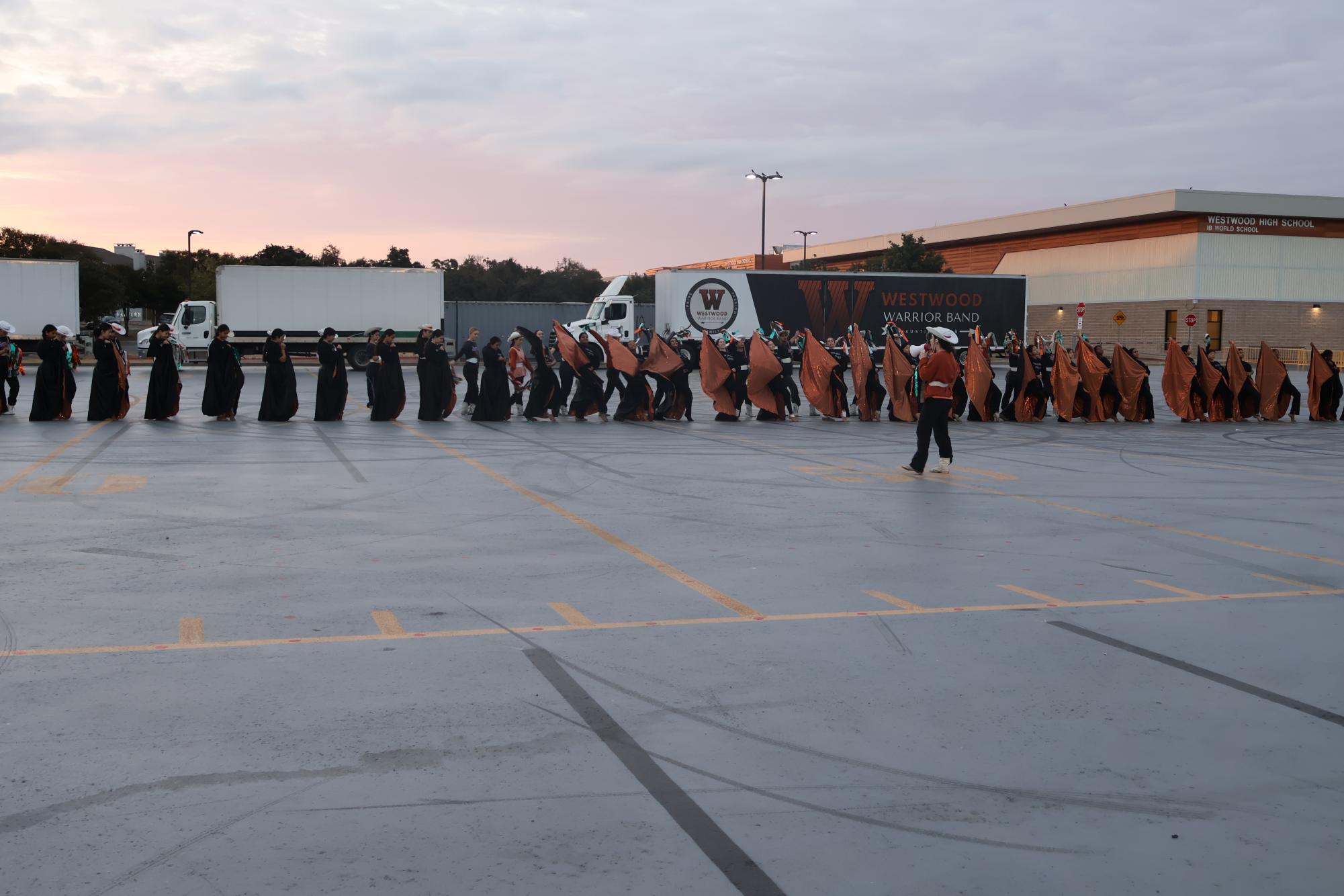 SunDancers Spend Mornings Developing Halftime Performance