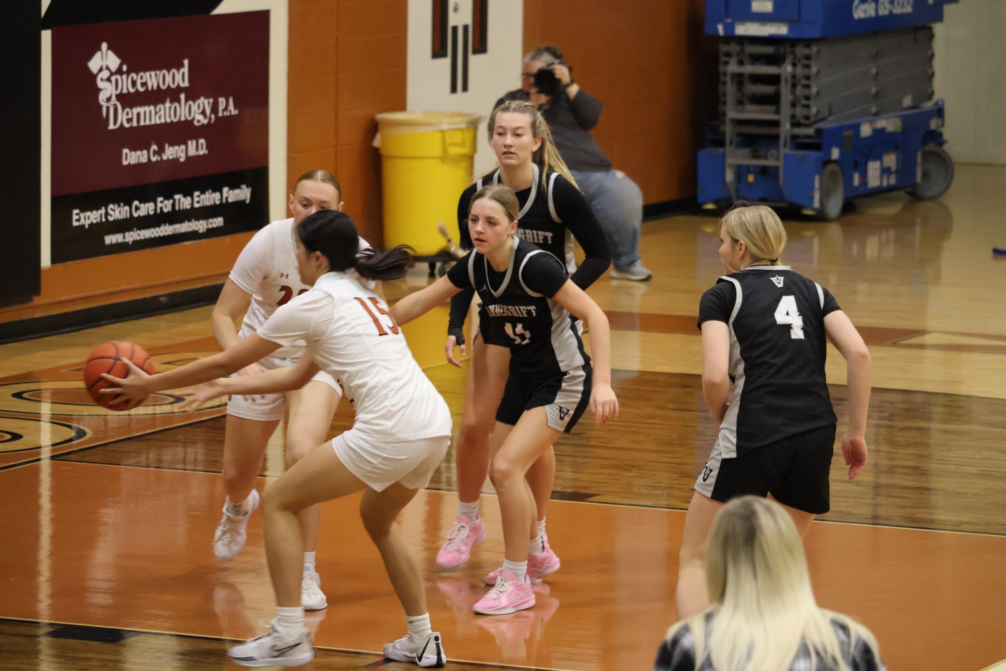 Girls Varsity Basketball Bitten by Vandegrift Vipers