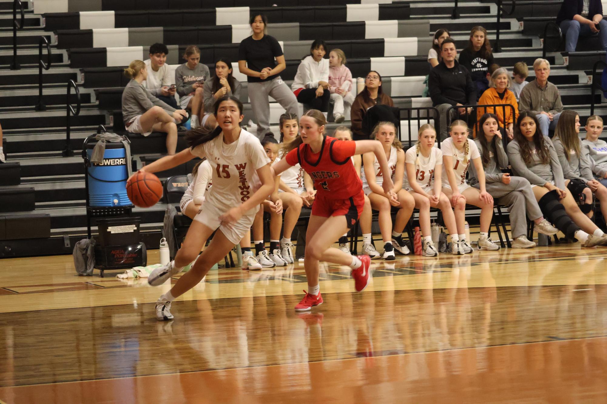 Varsity Girls Basketball Defeated 57-33 by Vista Ridge Rangers