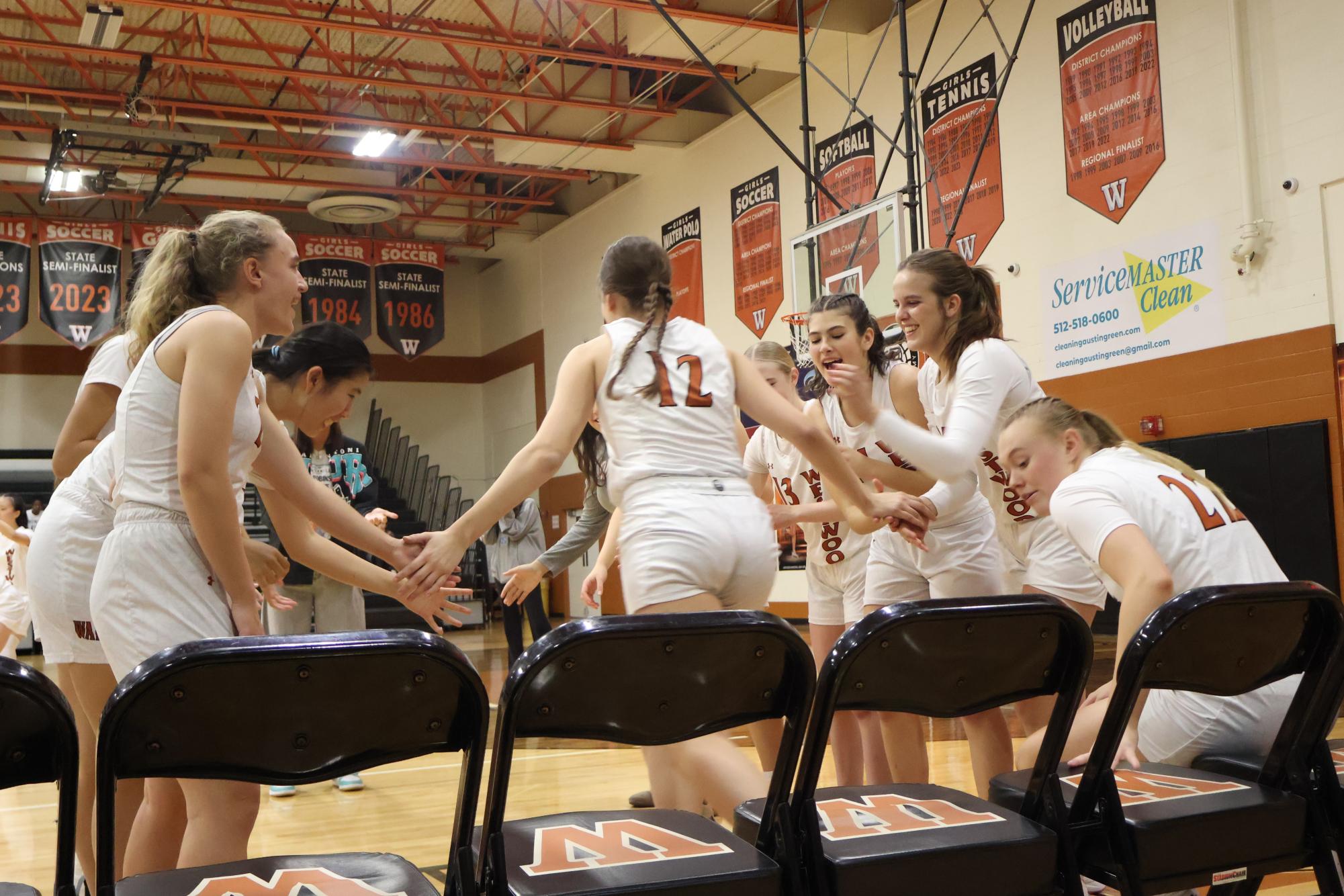 (GALLERY): Varsity Women's Basketball Prevails Over McNeil Mavericks