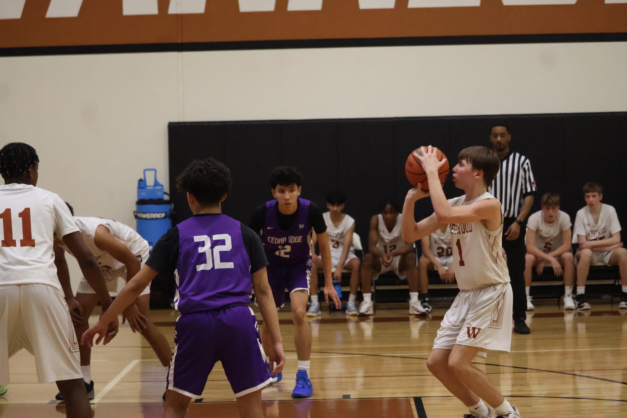 Freshman Orange Basketball Falters Against Cedar Ridge 53-47