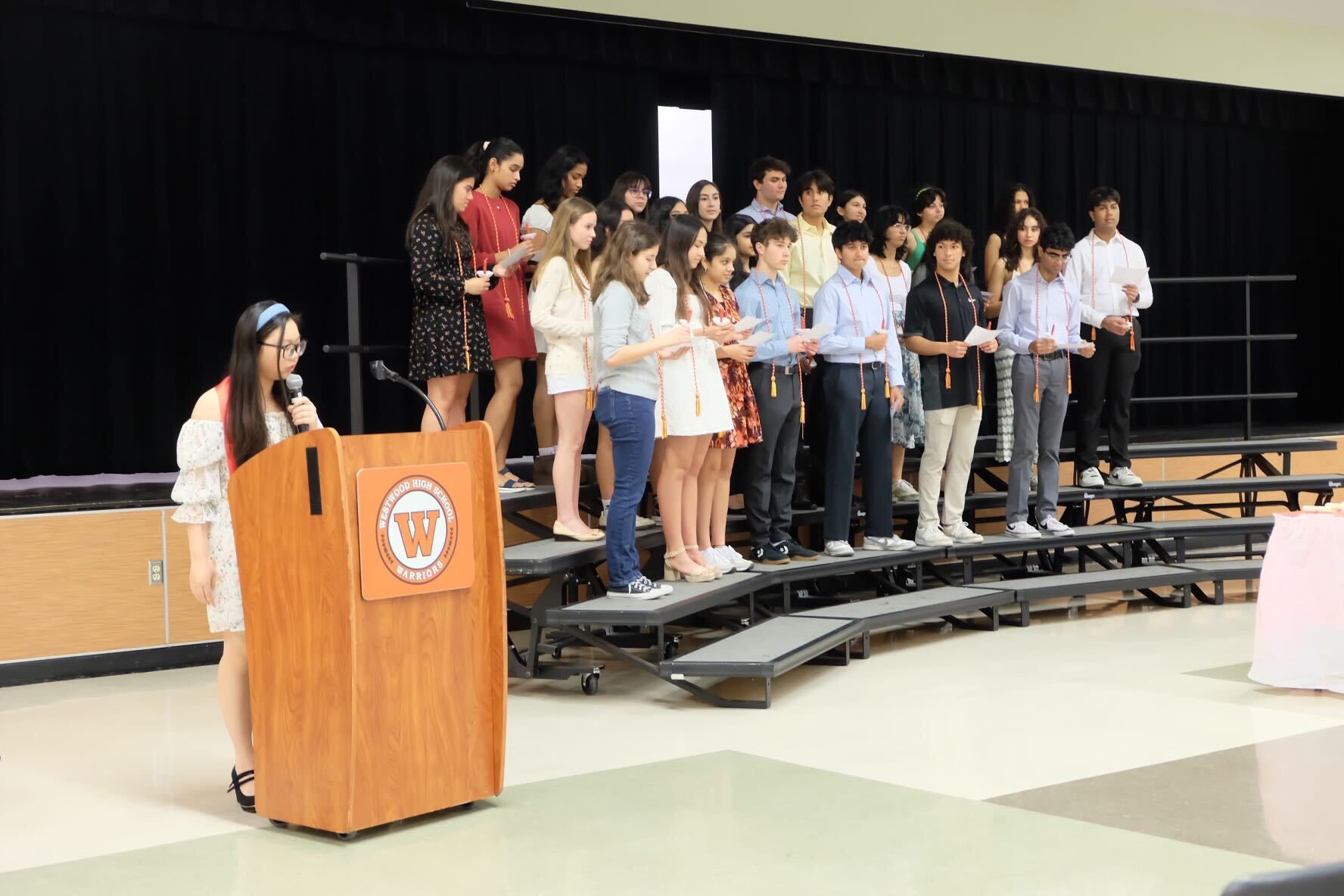 NSHS Hosts Induction Ceremony for New Members