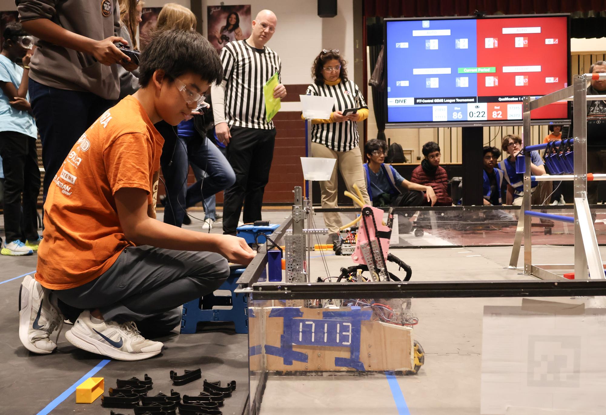 Robotics FTC Teams Fight To Survive at FIRST in Texas GEMS League Championship