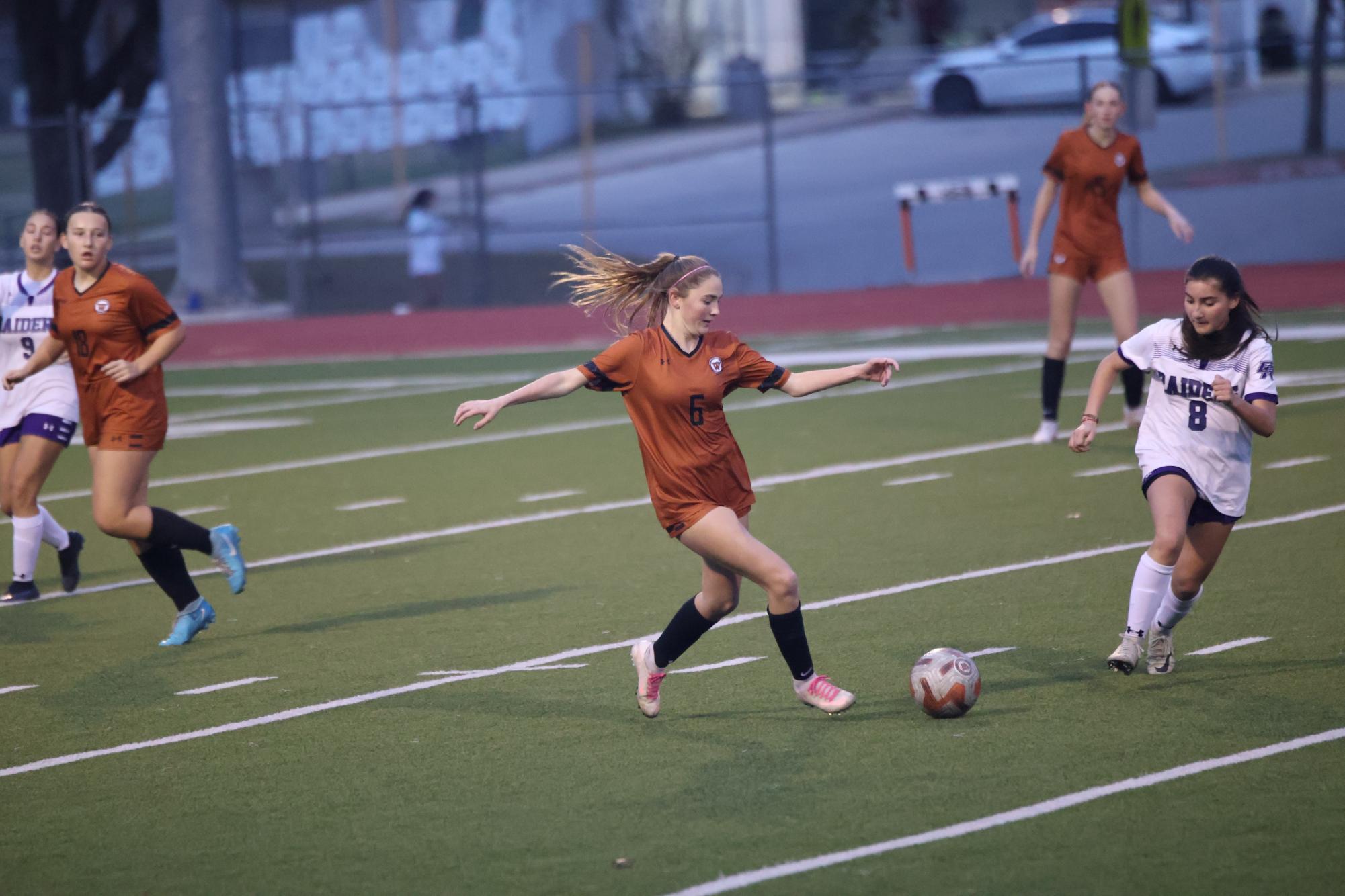 JV Women’s Soccer Dominates for Win Against Cedar Ridge 4-0