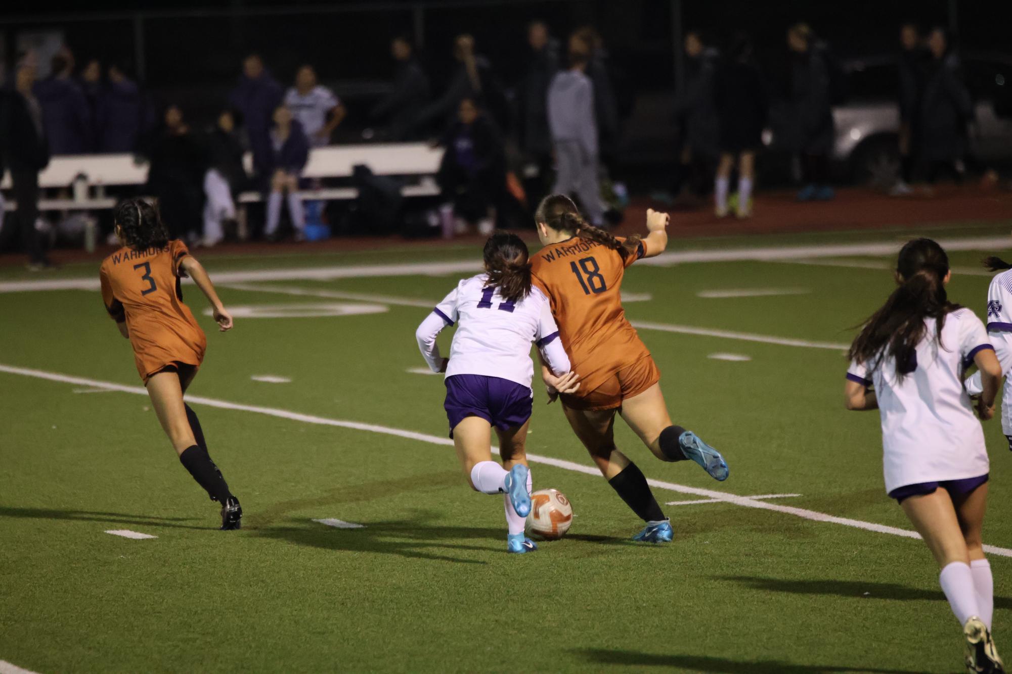 JV Women’s Soccer Dominates for Win Against Cedar Ridge 4-0