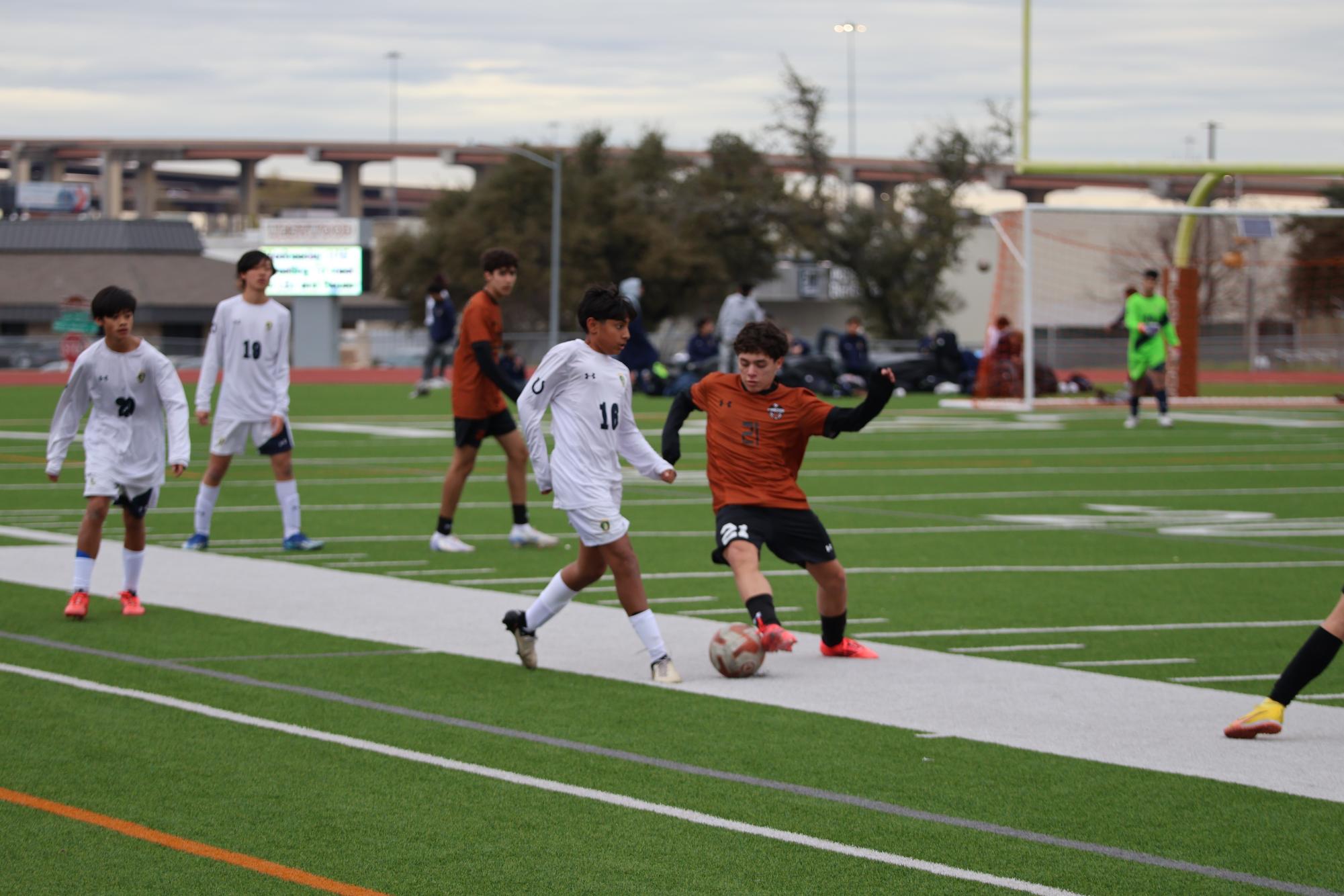 JV Boys Soccer Suffers Loss Against McNeil Mavericks