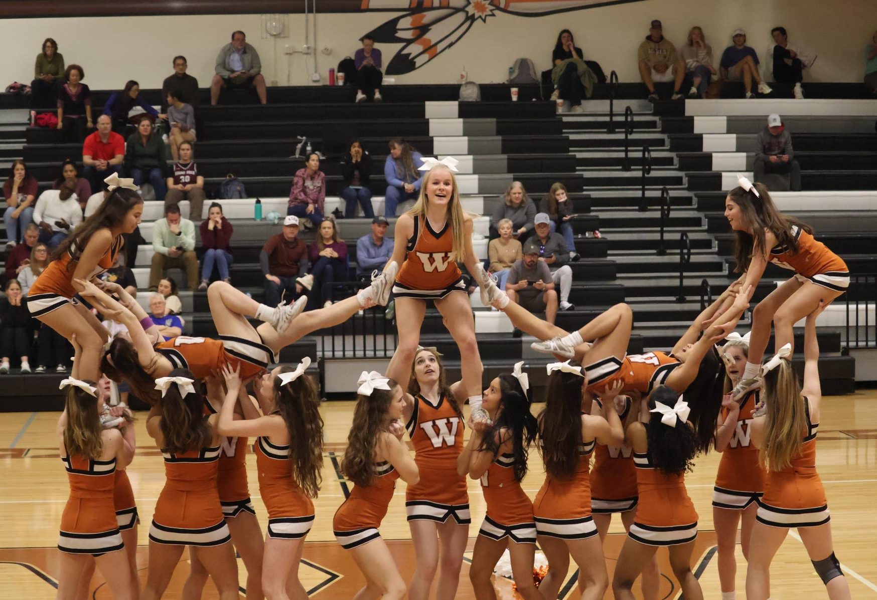 Varsity Girls Basketball Loses 52-22 to Round Rock on Senior Night