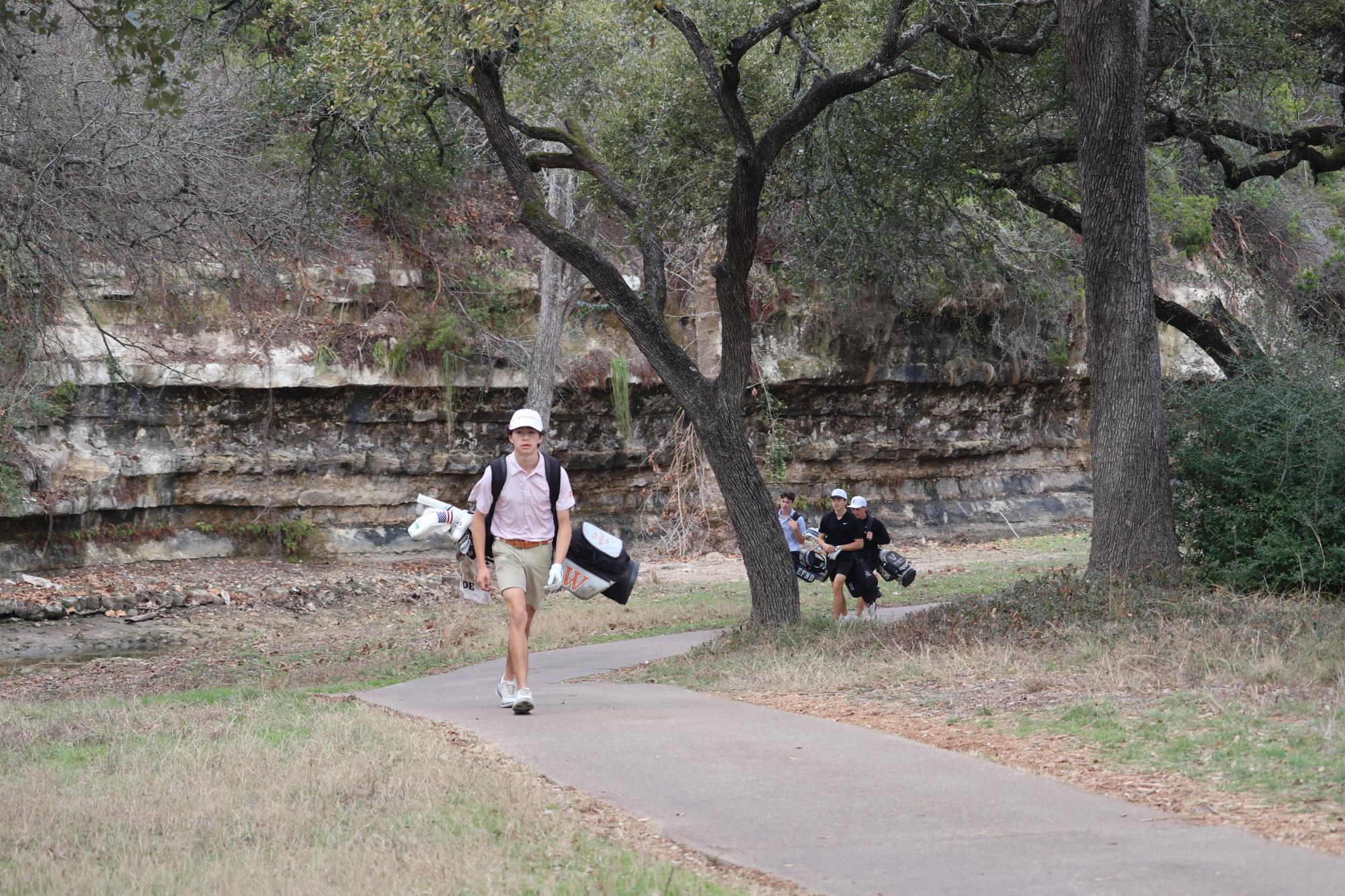 Varsity Golf Scrambles For Victory at Great Hills Tournament