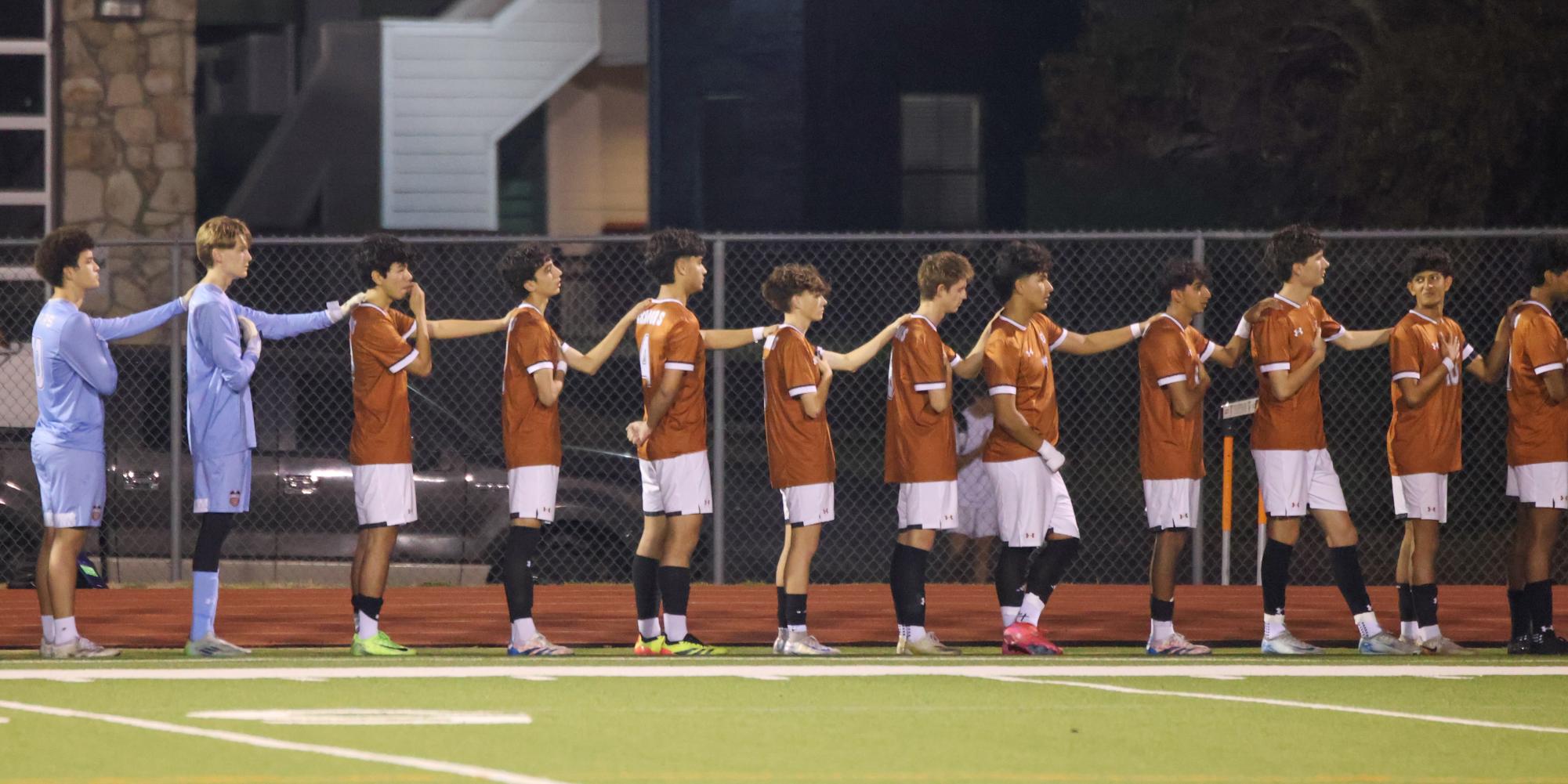 Varsity Boys Soccer Ends Winning Streak With Loss Against Vandegrift Vipers