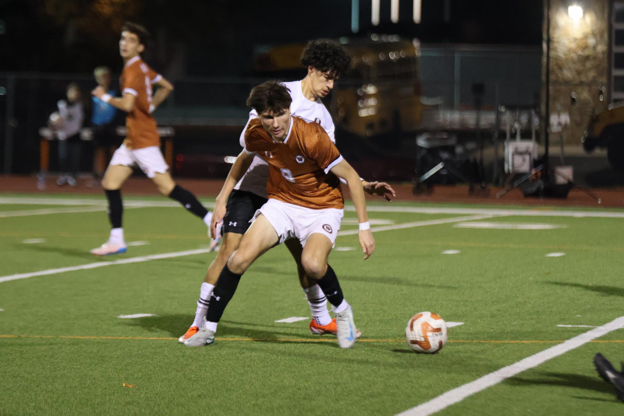 Varsity Boys Soccer Ties Intense Game Against Dragons