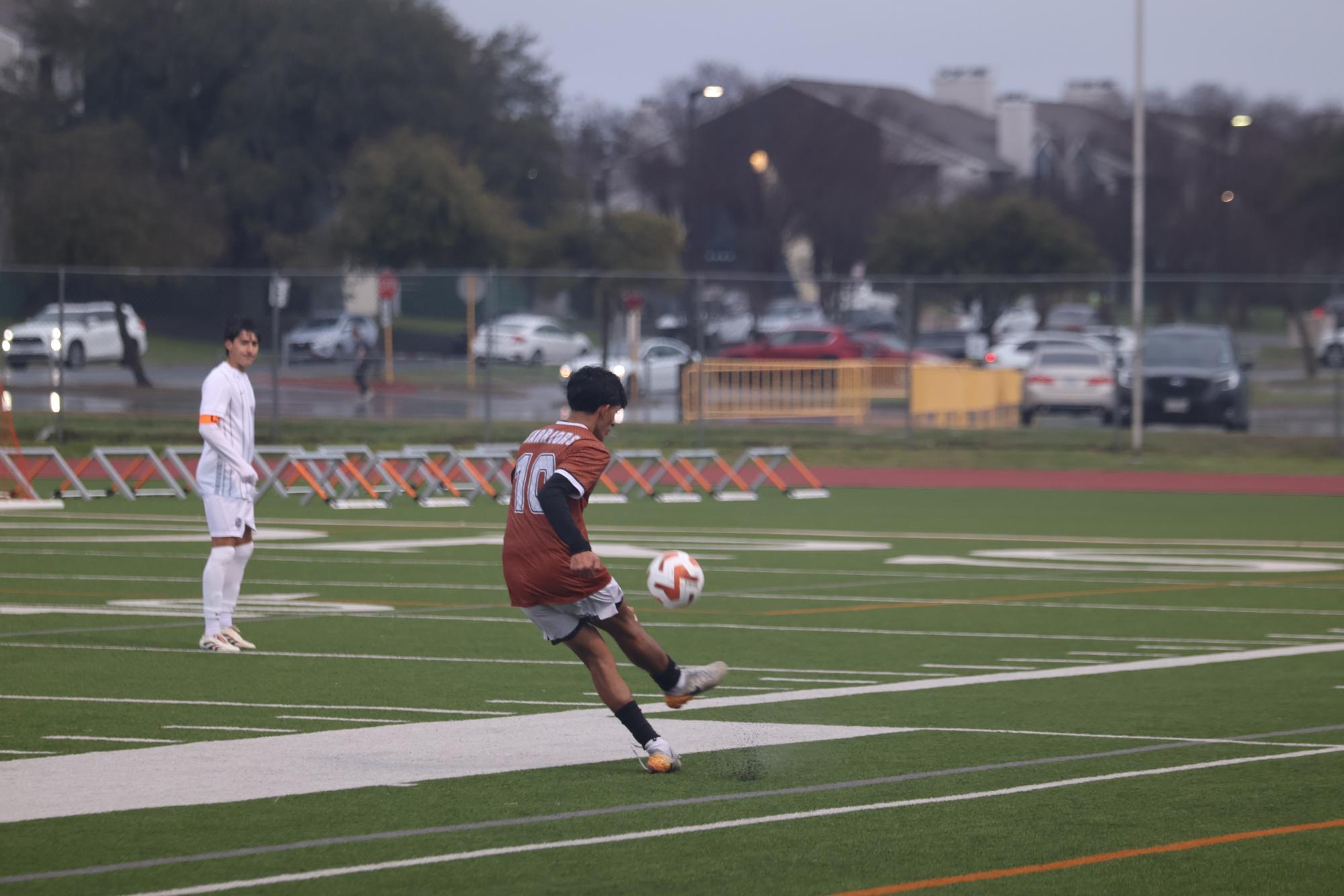 Varsity Boys Soccer Triumphs Against Cedar Ridge 6-1