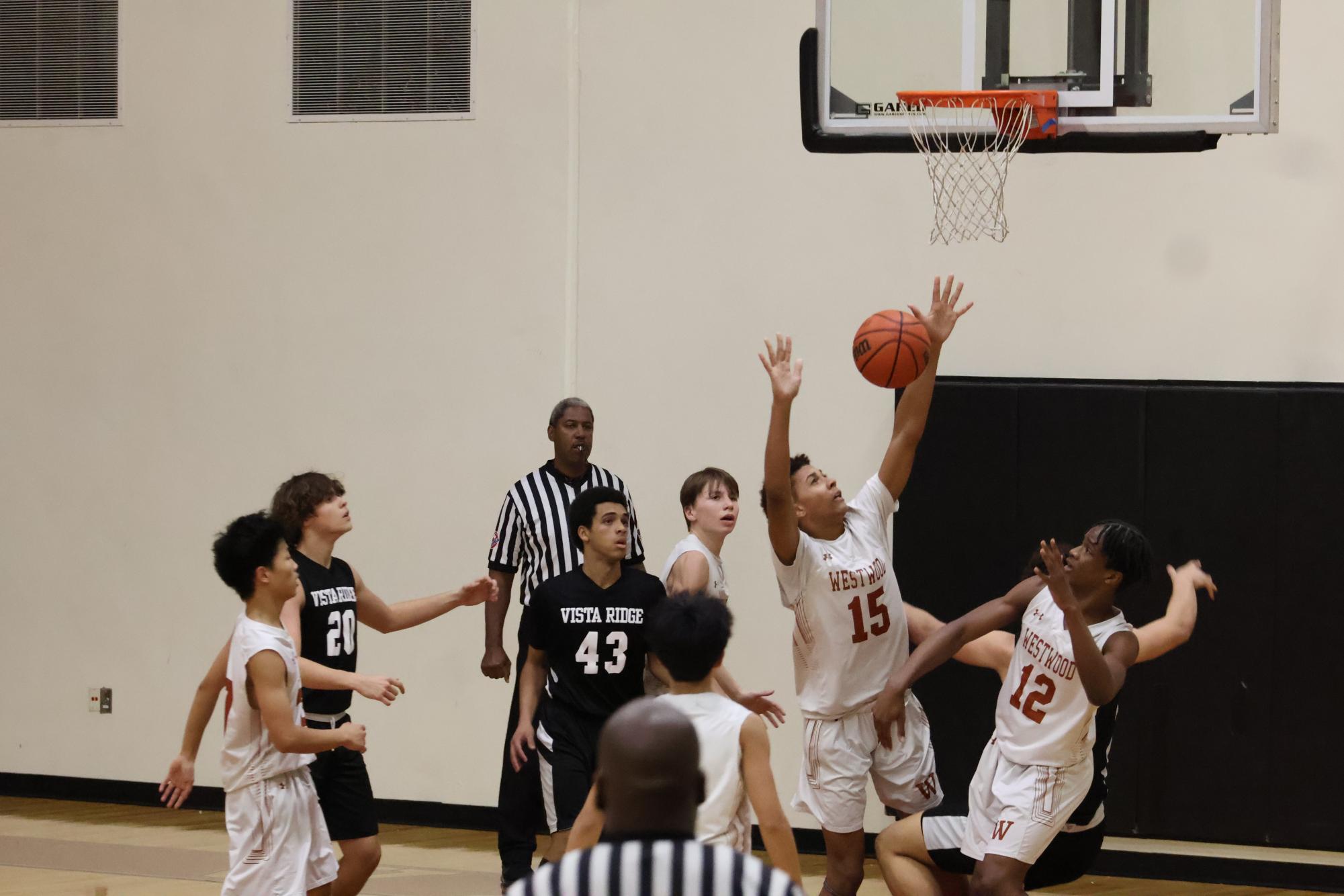 Freshman Boys Orange Basketball Fights Out Victory Against Vista Ridge