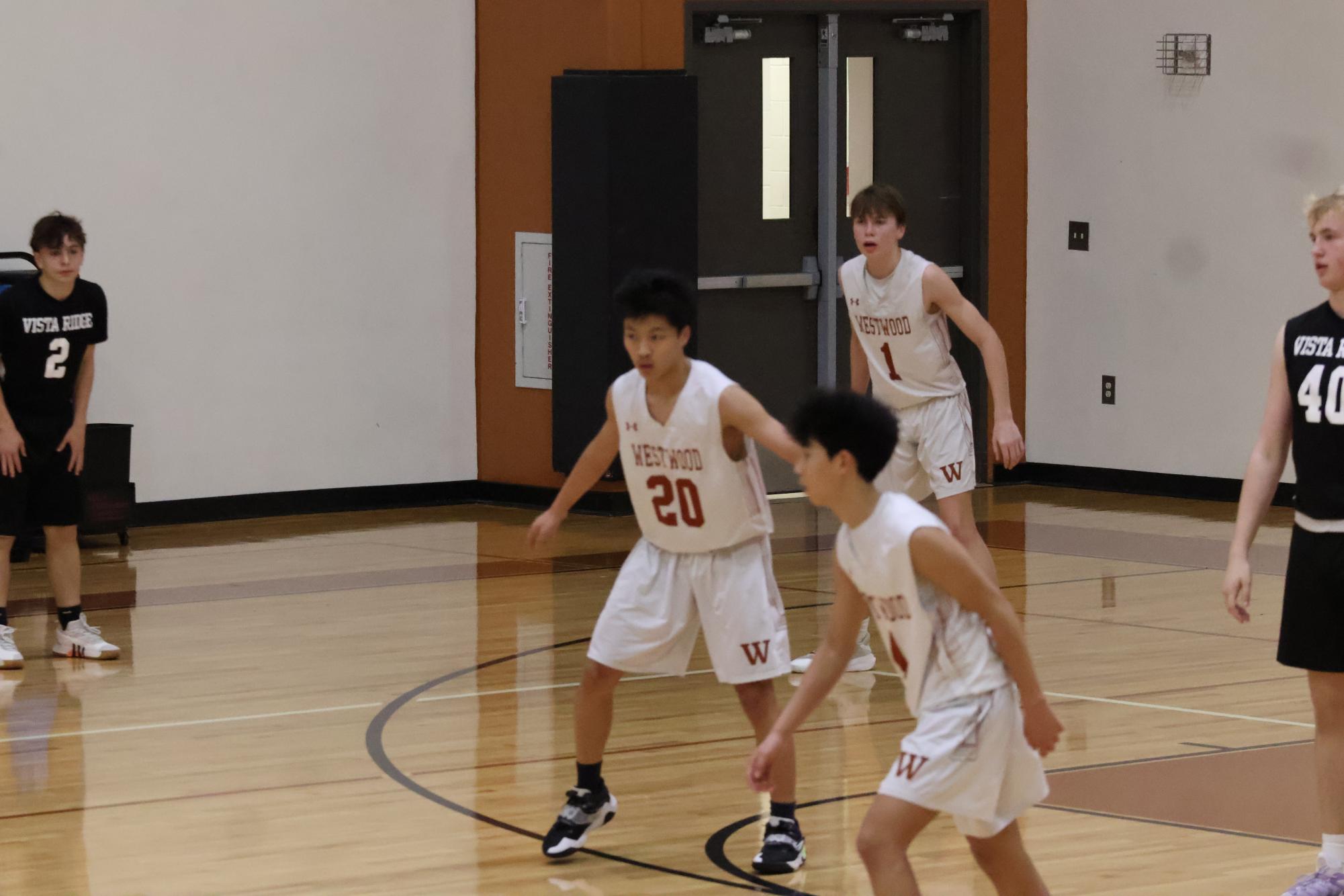 Freshman Boys Orange Basketball Fights Out Victory Against Vista Ridge