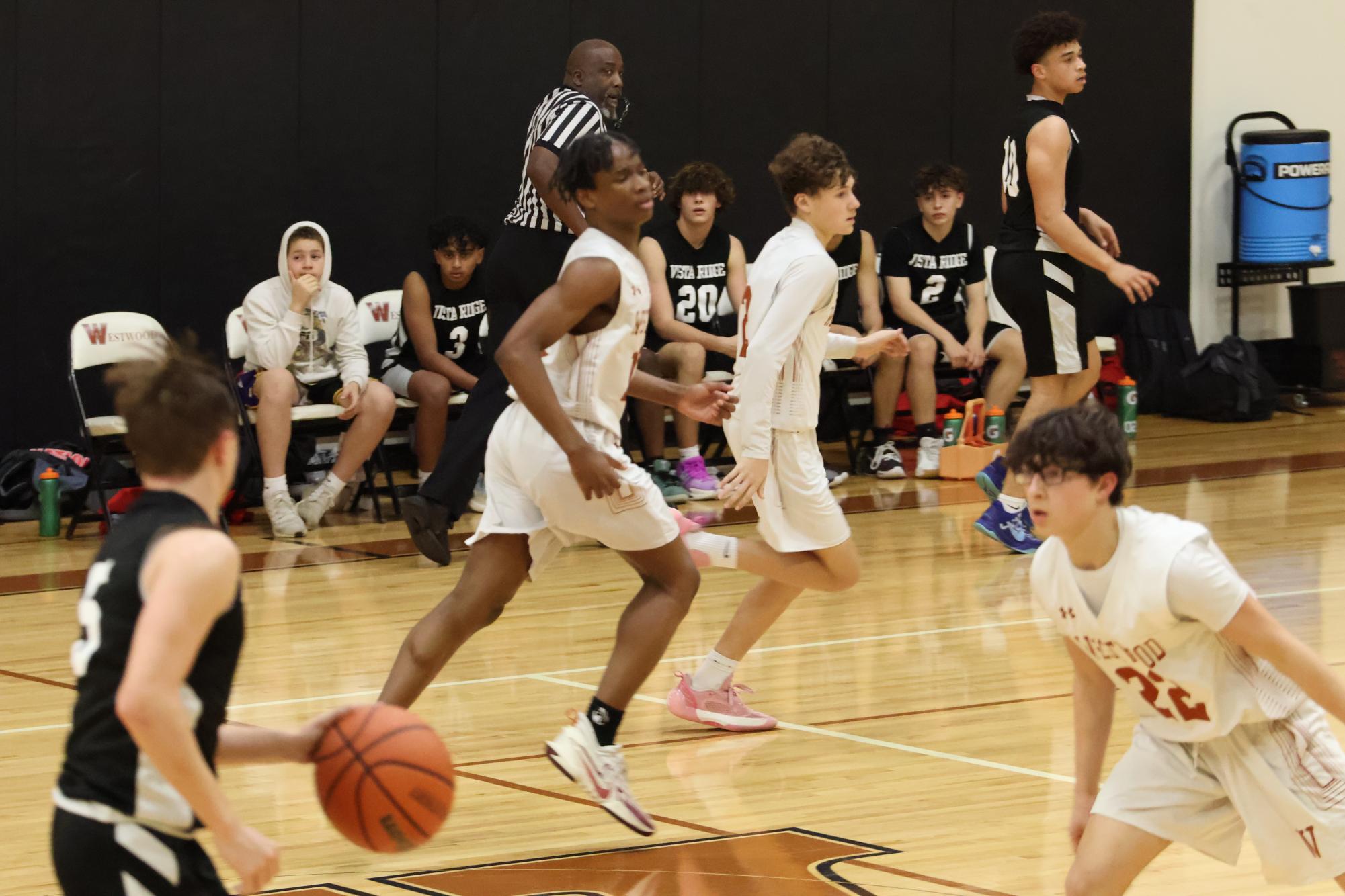 Freshman Boys Orange Basketball Fights Out Victory Against Vista Ridge