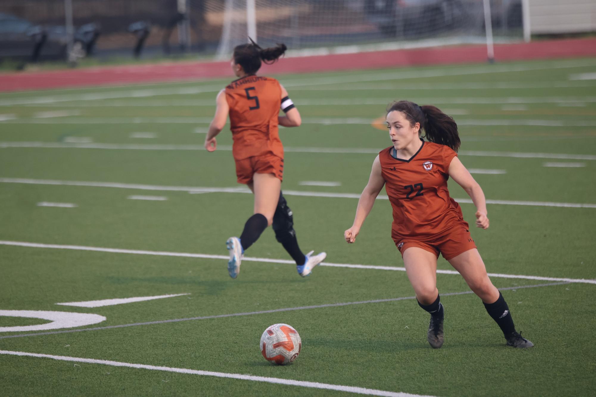 JV Women's Soccer Hunts Stony Point Tigers 6-0