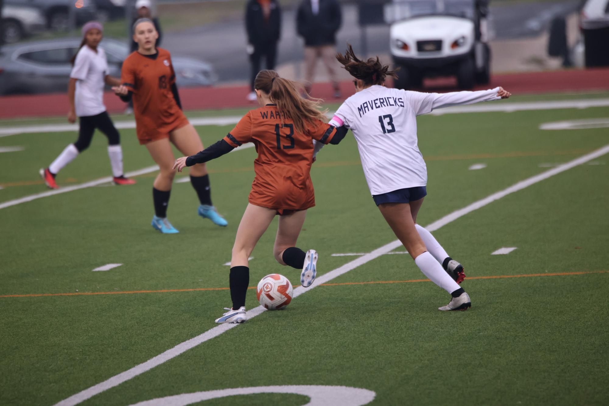 JV Women’s Soccer Shuts Out McNeil Mavericks 3-0