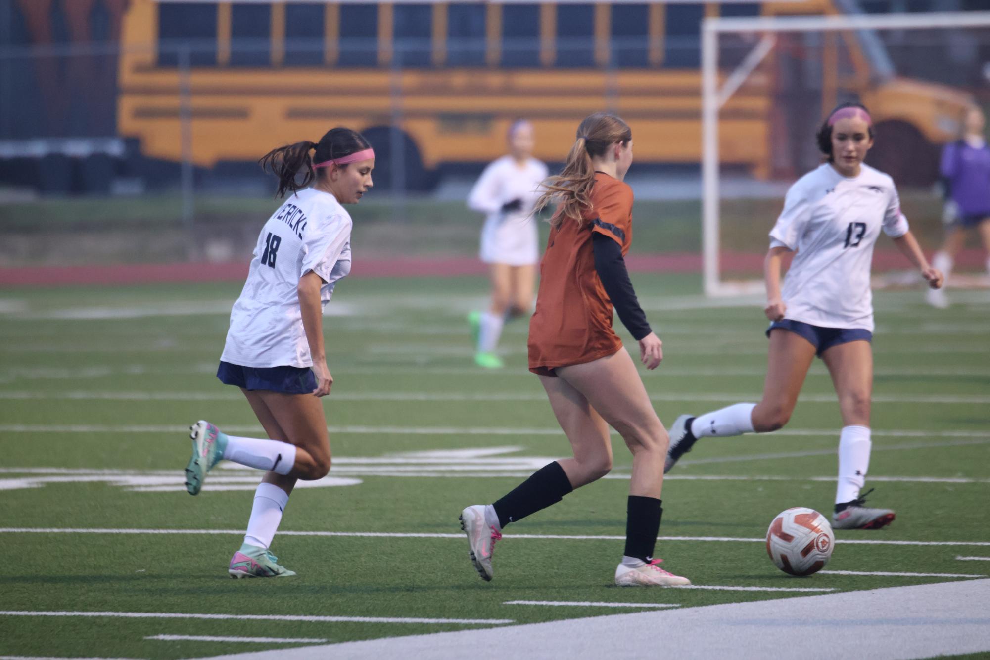 JV Women’s Soccer Shuts Out McNeil Mavericks 3-0