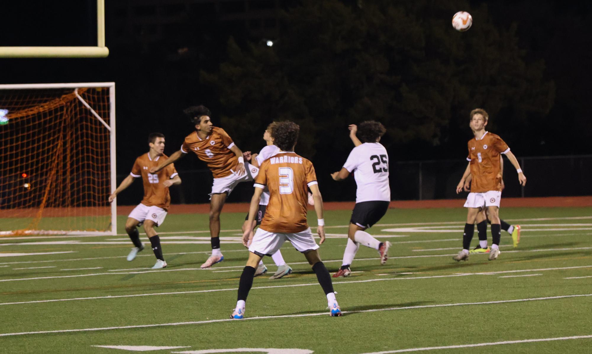 Varsity Boys Soccer Ties Intense Game Against Dragons