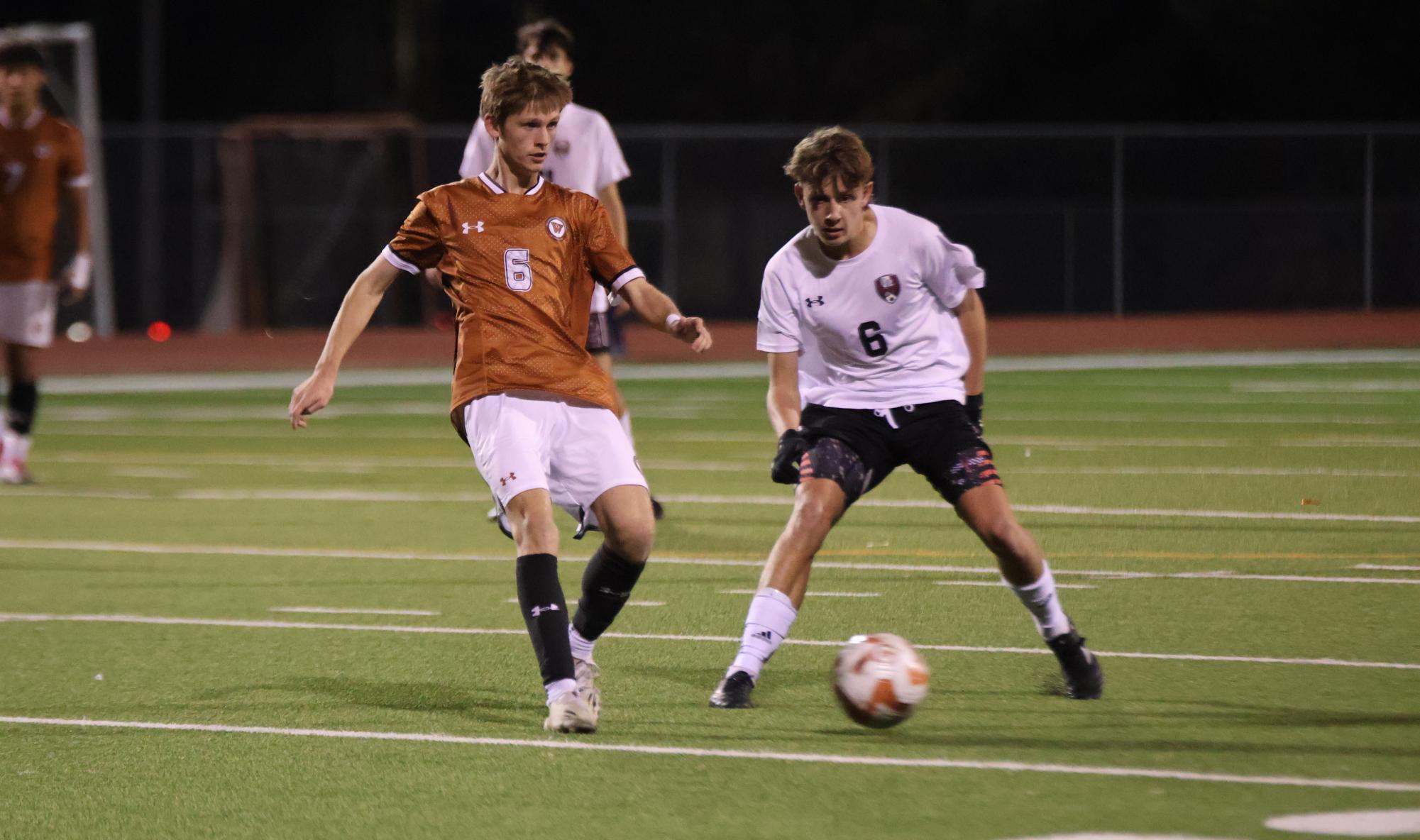 Varsity Boys Soccer Ties Intense Game Against Dragons