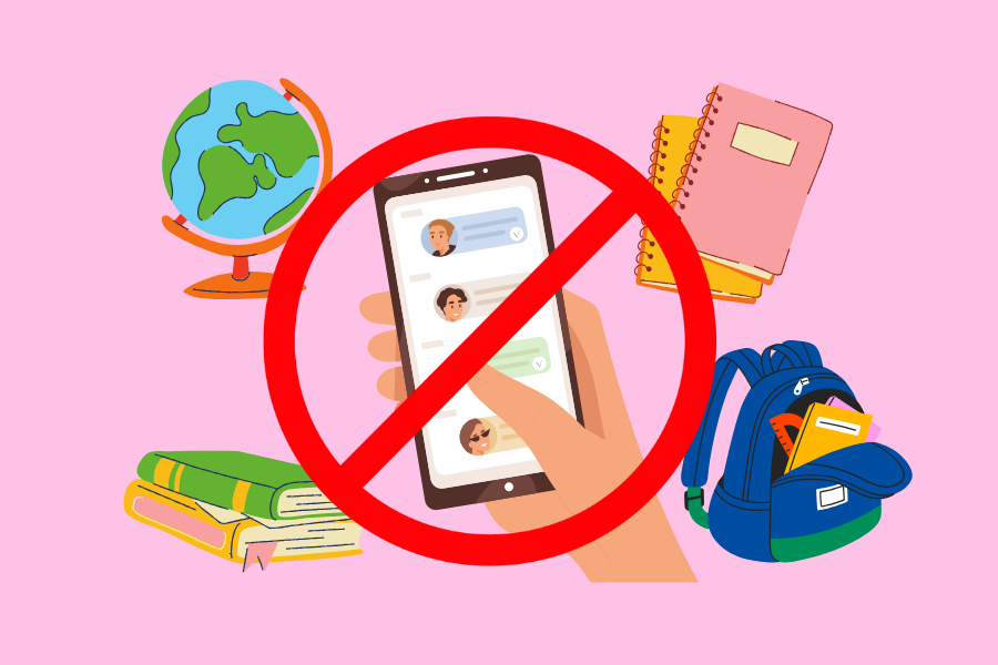 At the start of the 2024-25 school year, the Westwood administration introduce a new ban on phones, aiming to increase grades and focus among students. However, after one semester, it's clear that the policy has not achieved its objective.