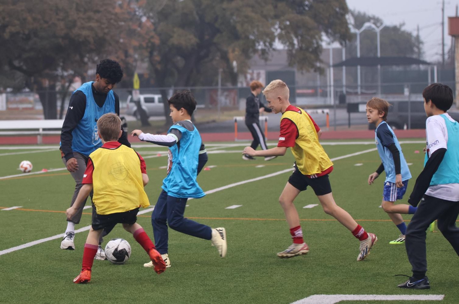 GALLERY: The Varsity Soccer Boys Meet the Future