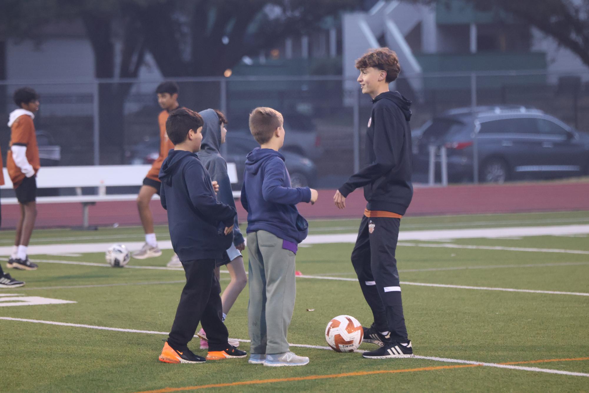 GALLERY: The Varsity Soccer Boys Meet the Future