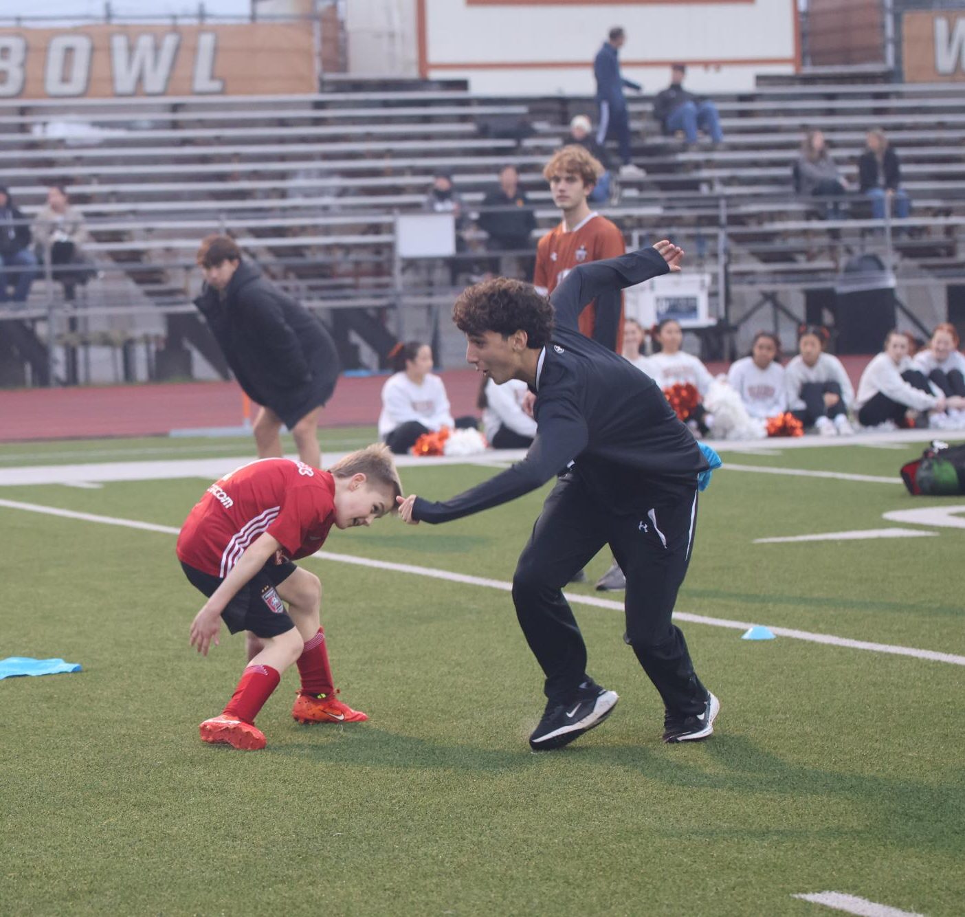 GALLERY: The Varsity Soccer Boys Meet the Future