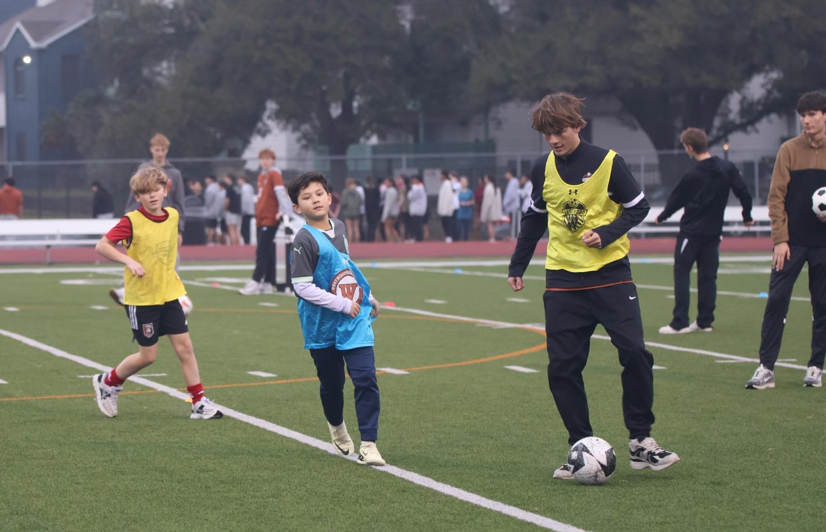 GALLERY: The Varsity Soccer Boys Meet the Future