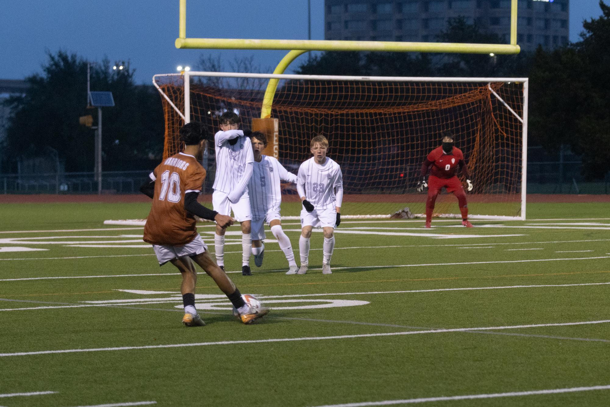 Varsity Boys Soccer Triumphs Against Cedar Ridge 6-1