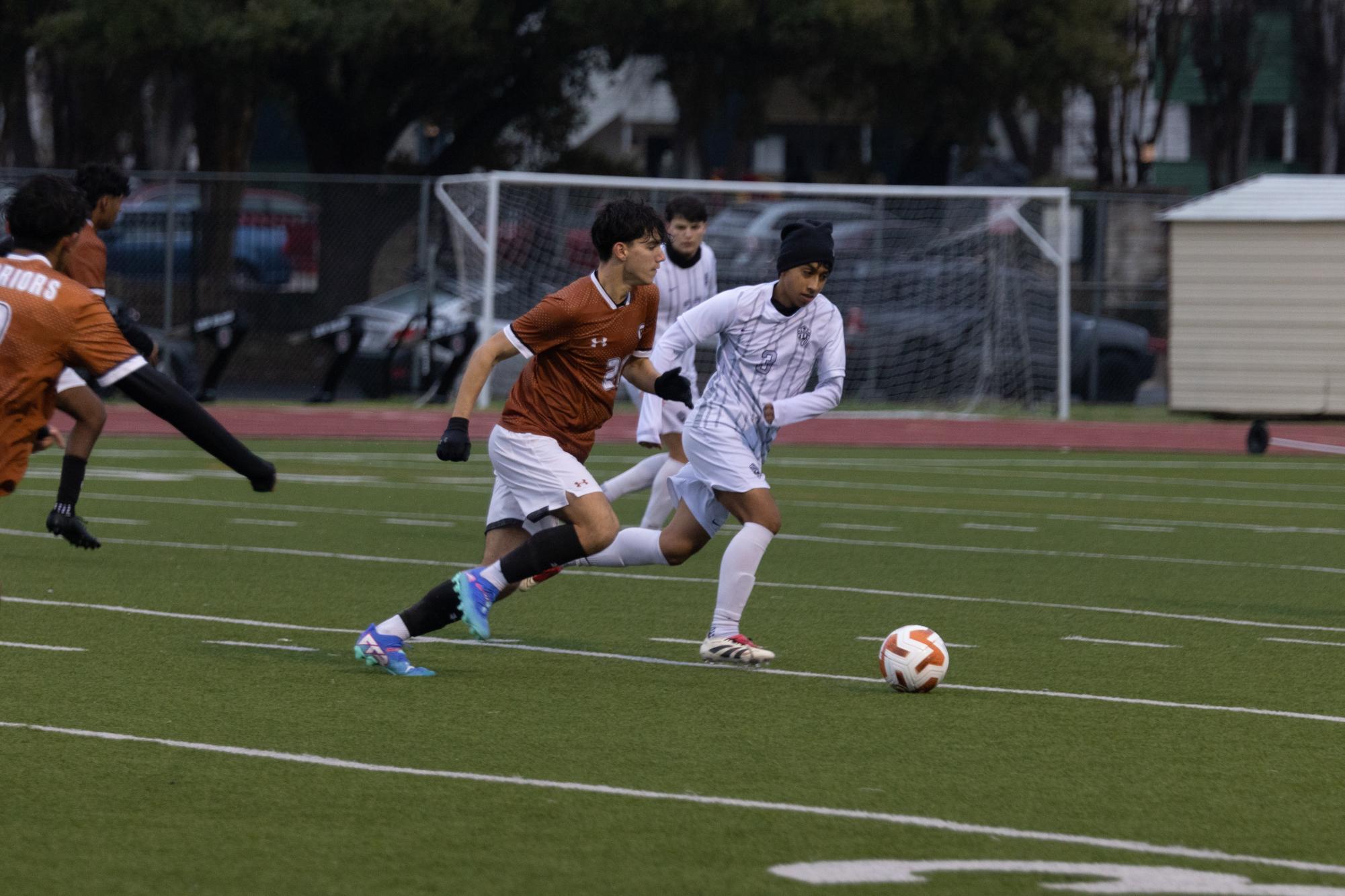 Varsity Boys Soccer Triumphs Against Cedar Ridge 6-1