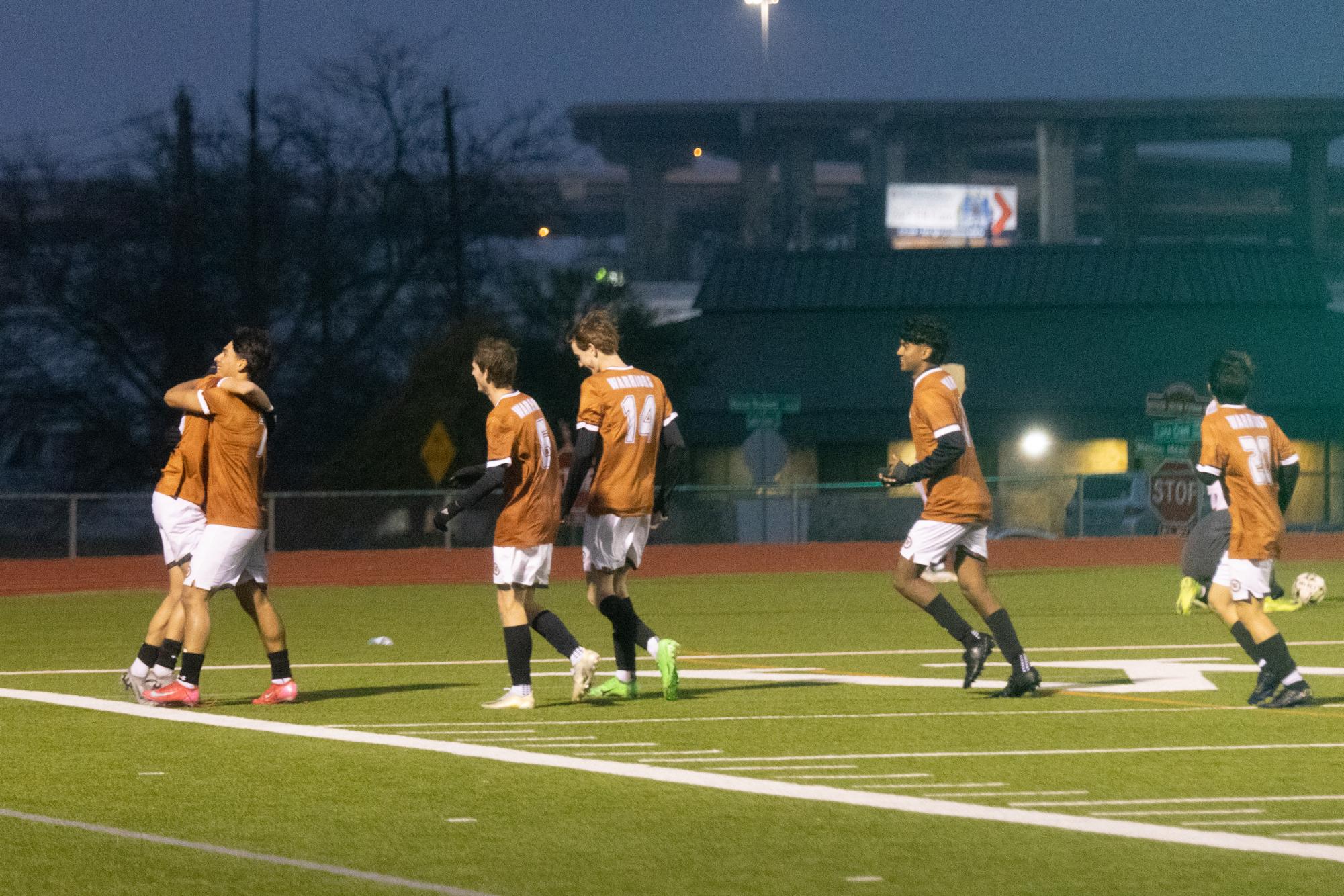 Varsity Boys Soccer Triumphs Against Cedar Ridge 6-1