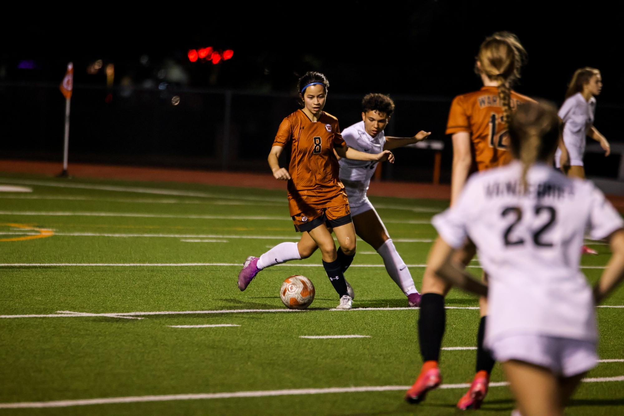 Varsity Women's Soccer Defeats Vandegrift Vipers 2-1 in Last Home Game