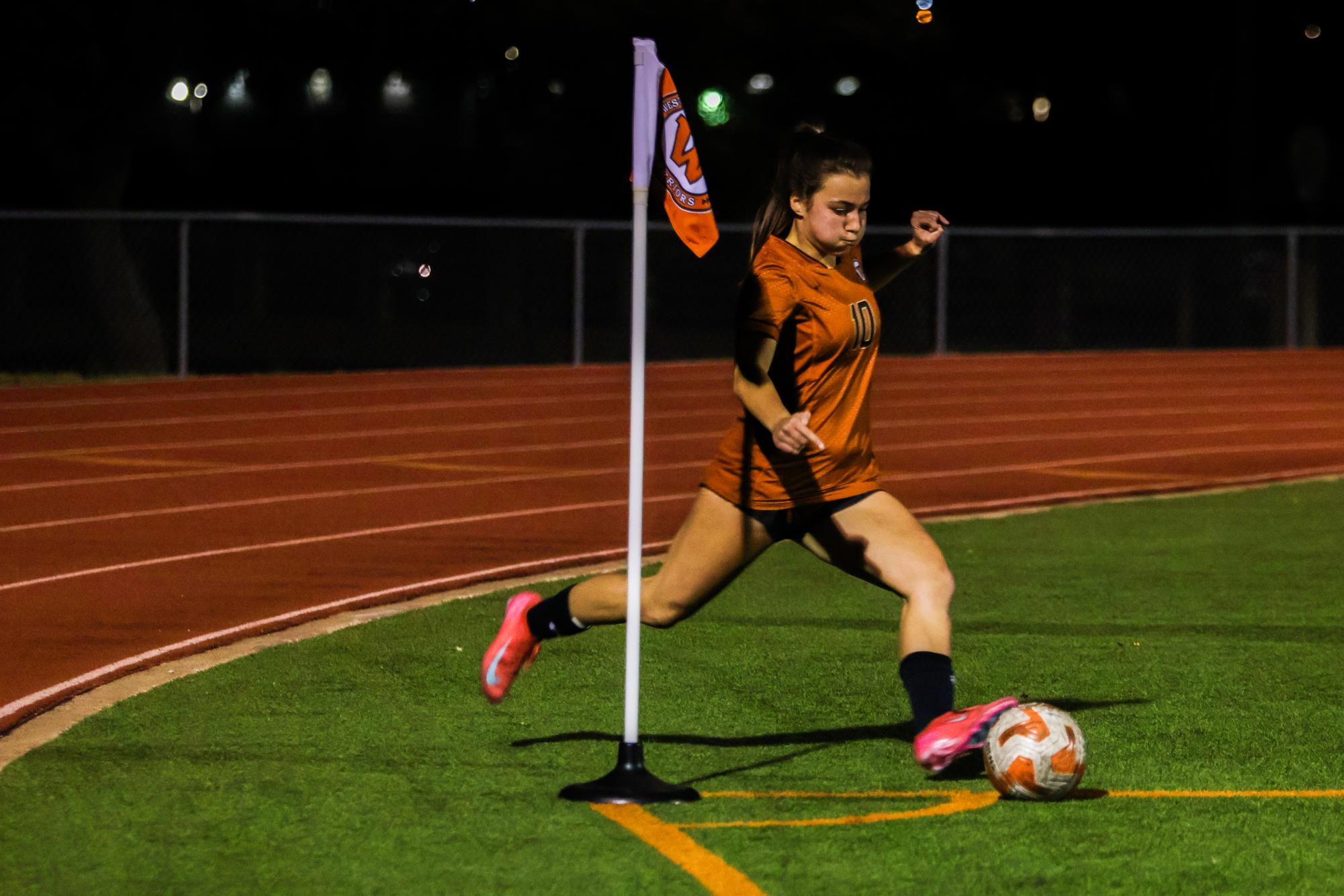 Varsity Women's Soccer Defeats Vandegrift Vipers 2-1 in Last Home Game