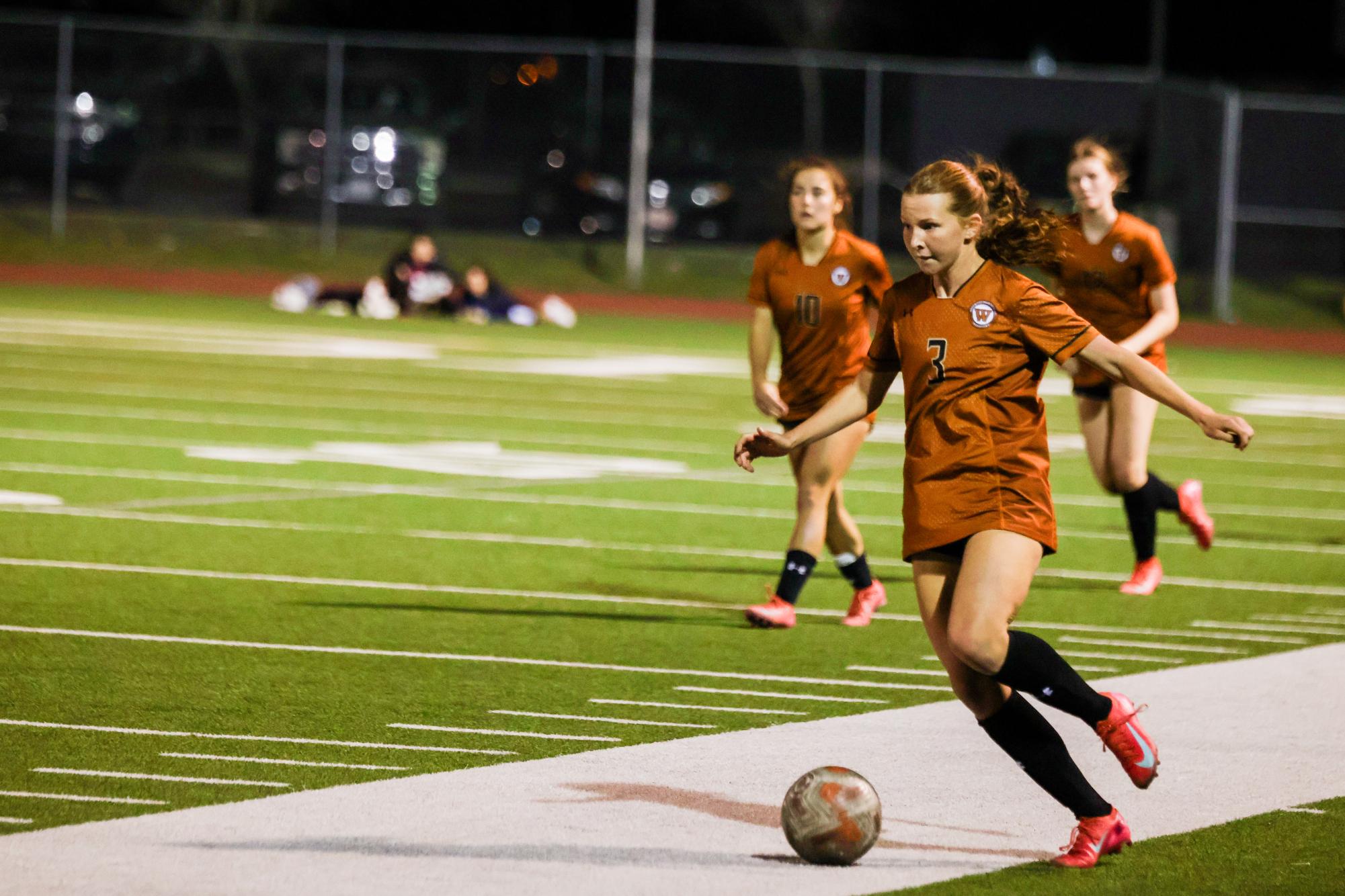 Varsity Women's Soccer Defeats Vandegrift Vipers 2-1 in Last Home Game