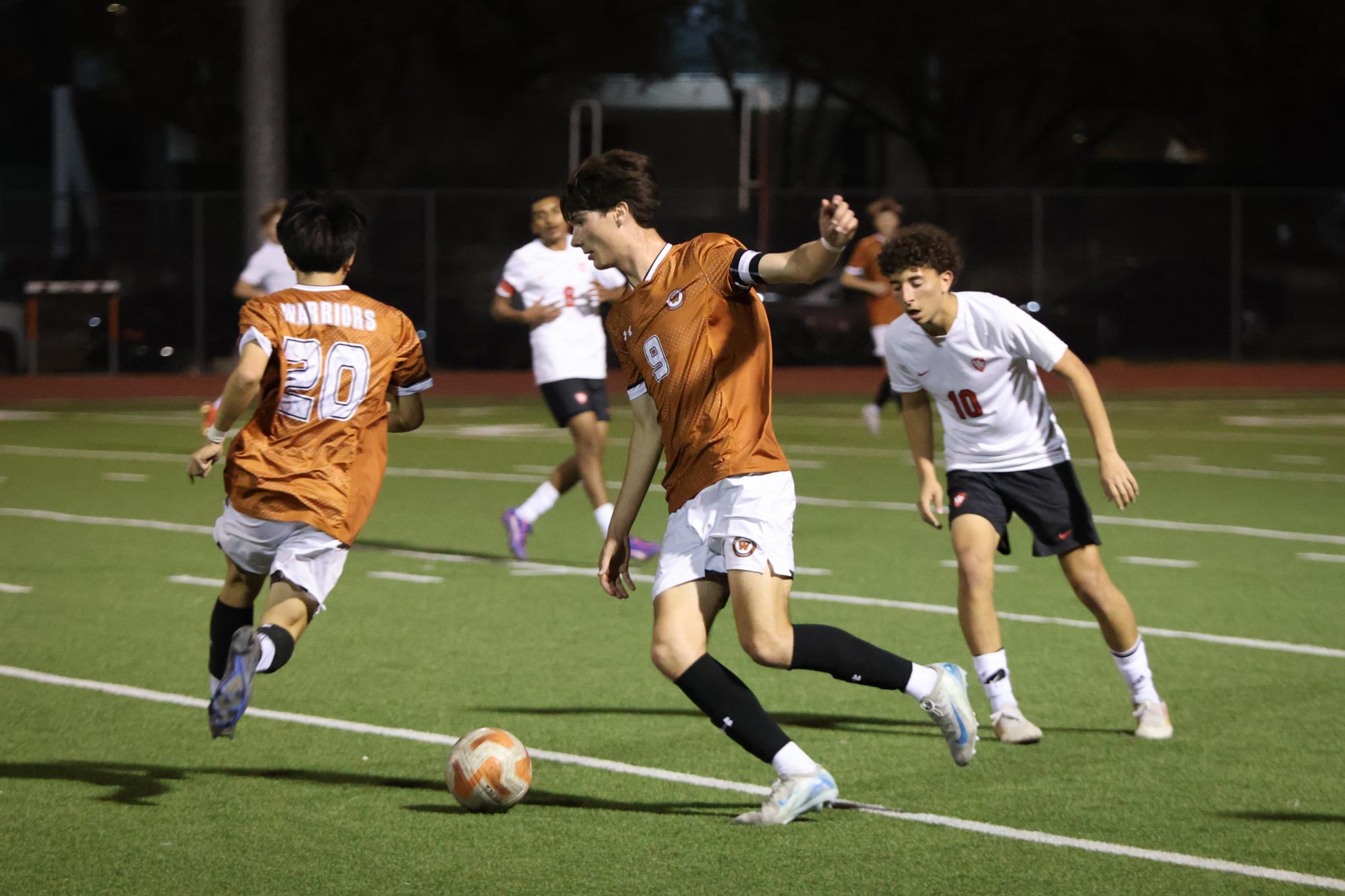 Varsity Boys Soccer Defeats Vista Ridge 4-3