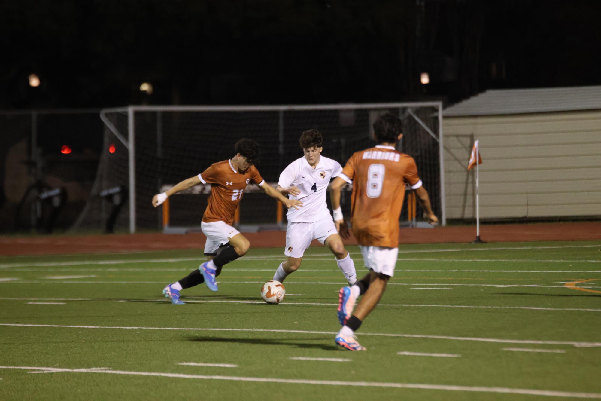 Varsity Boys Soccer Triumphs in Senior Night Game