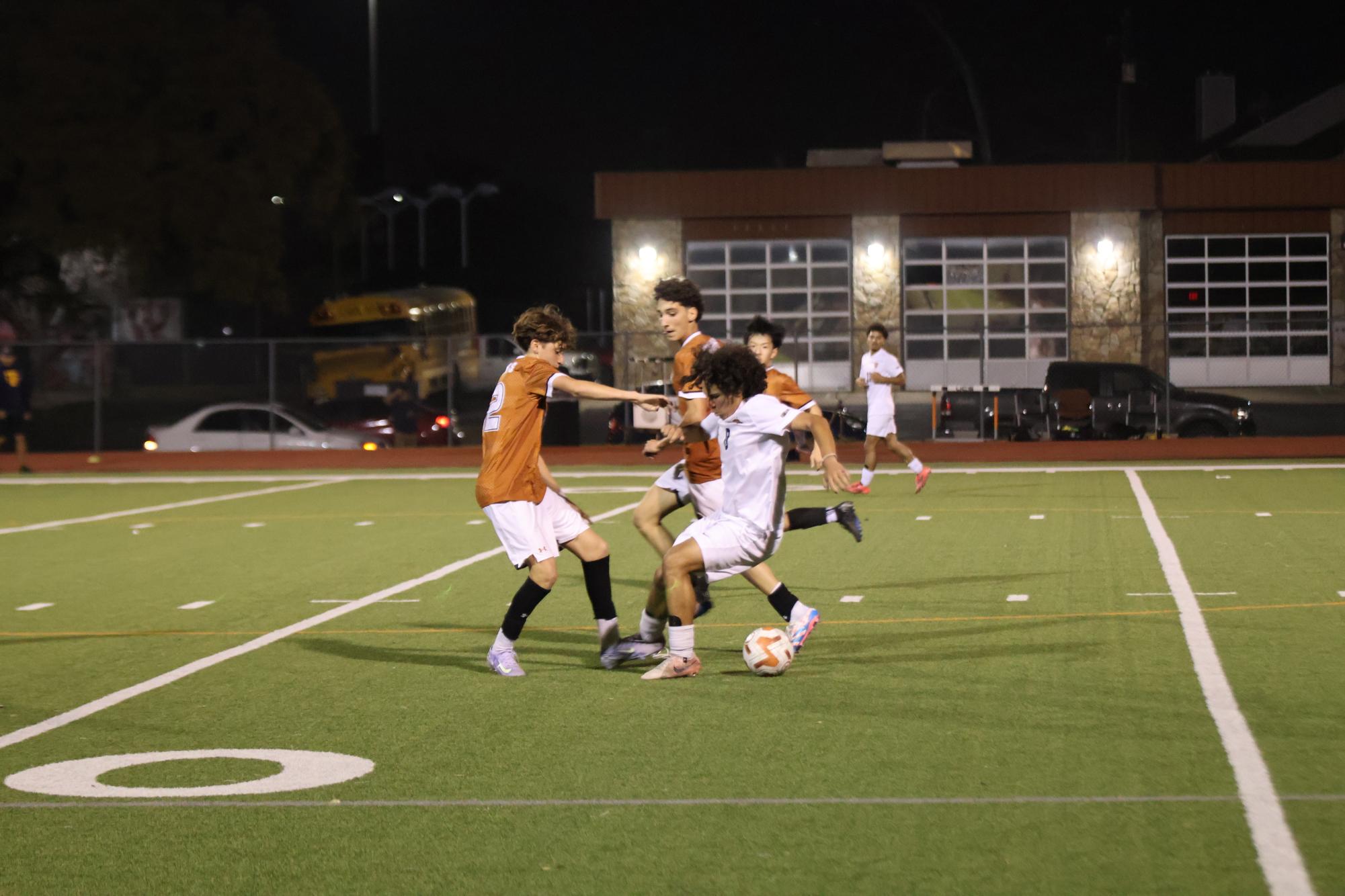 Varsity Boys Soccer Triumphs in Senior Night Game