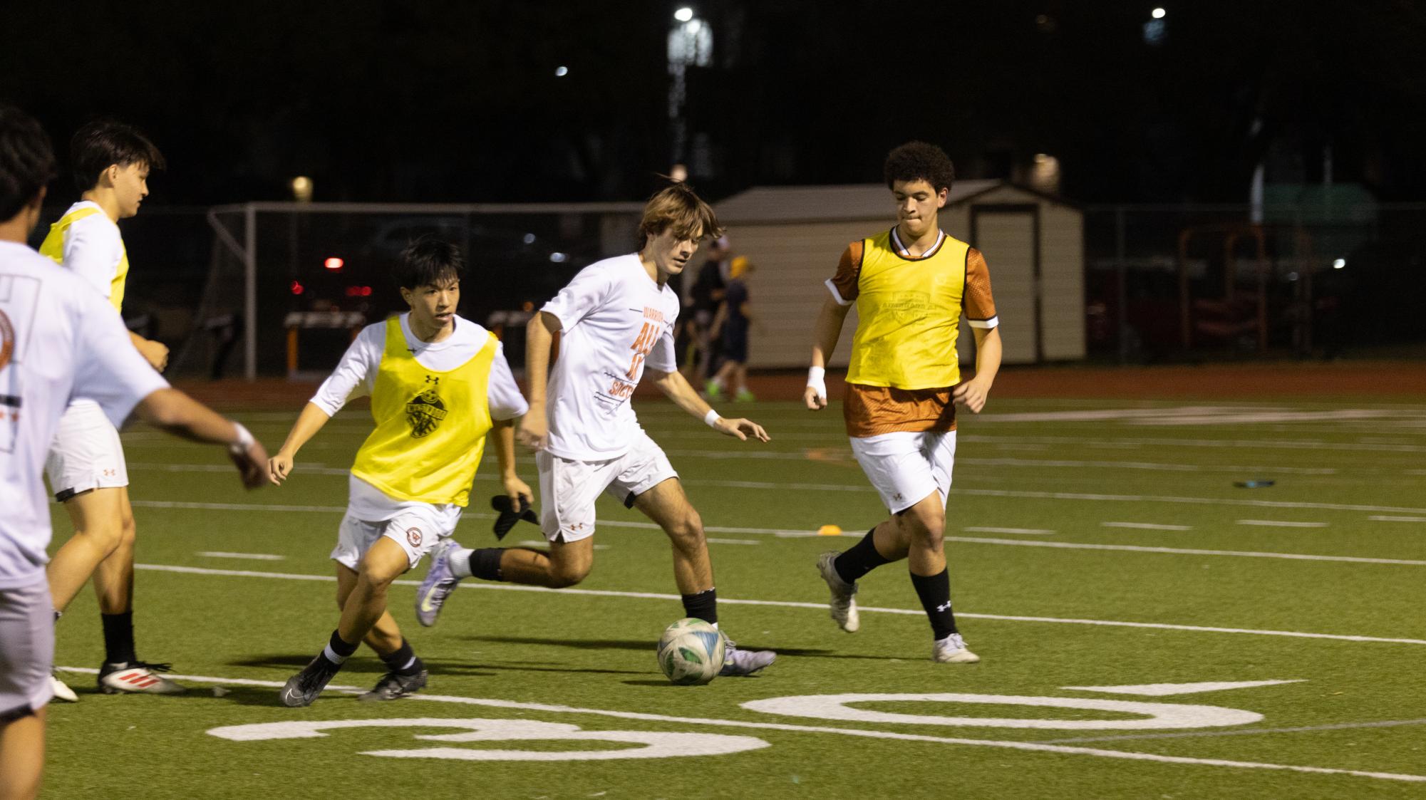 Varsity Boys Soccer Triumphs in Senior Night Game