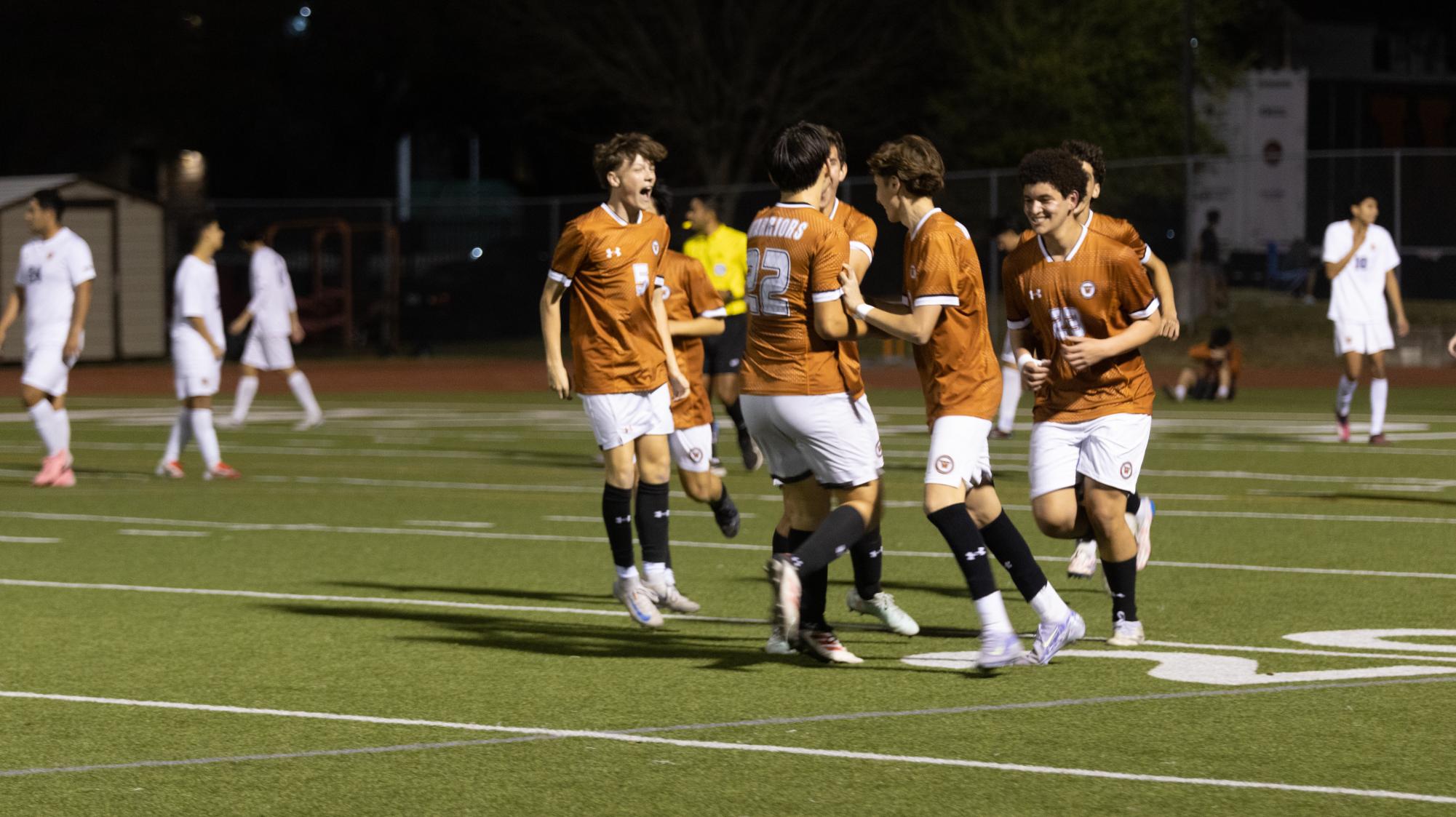 Varsity Boys Soccer Triumphs in Senior Night Game